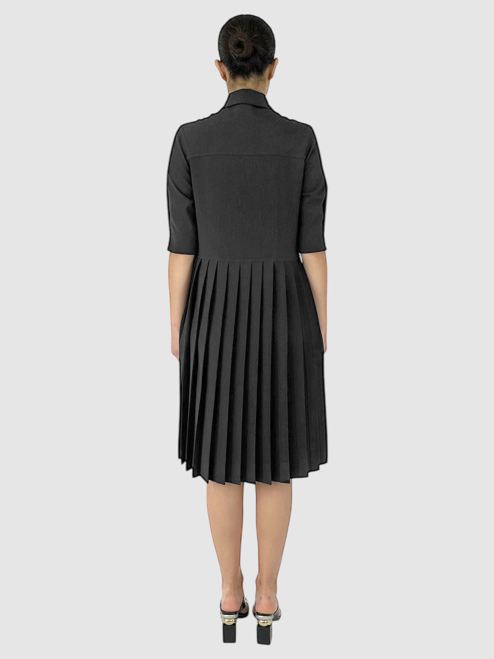 Melange Suiting Dress