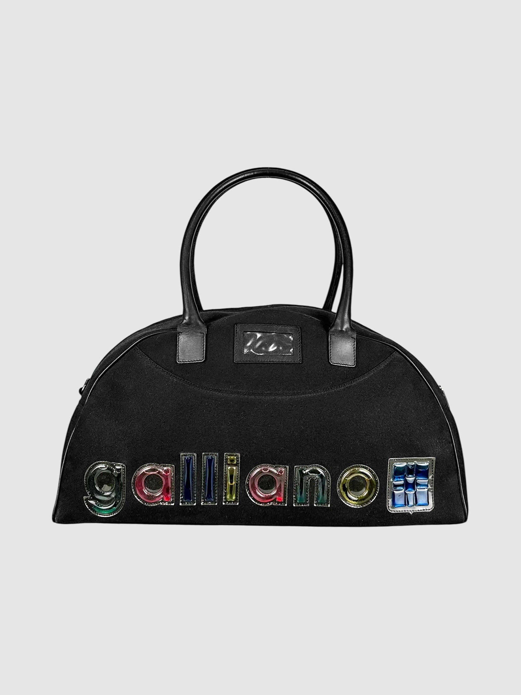 Canvas Bowler Bag