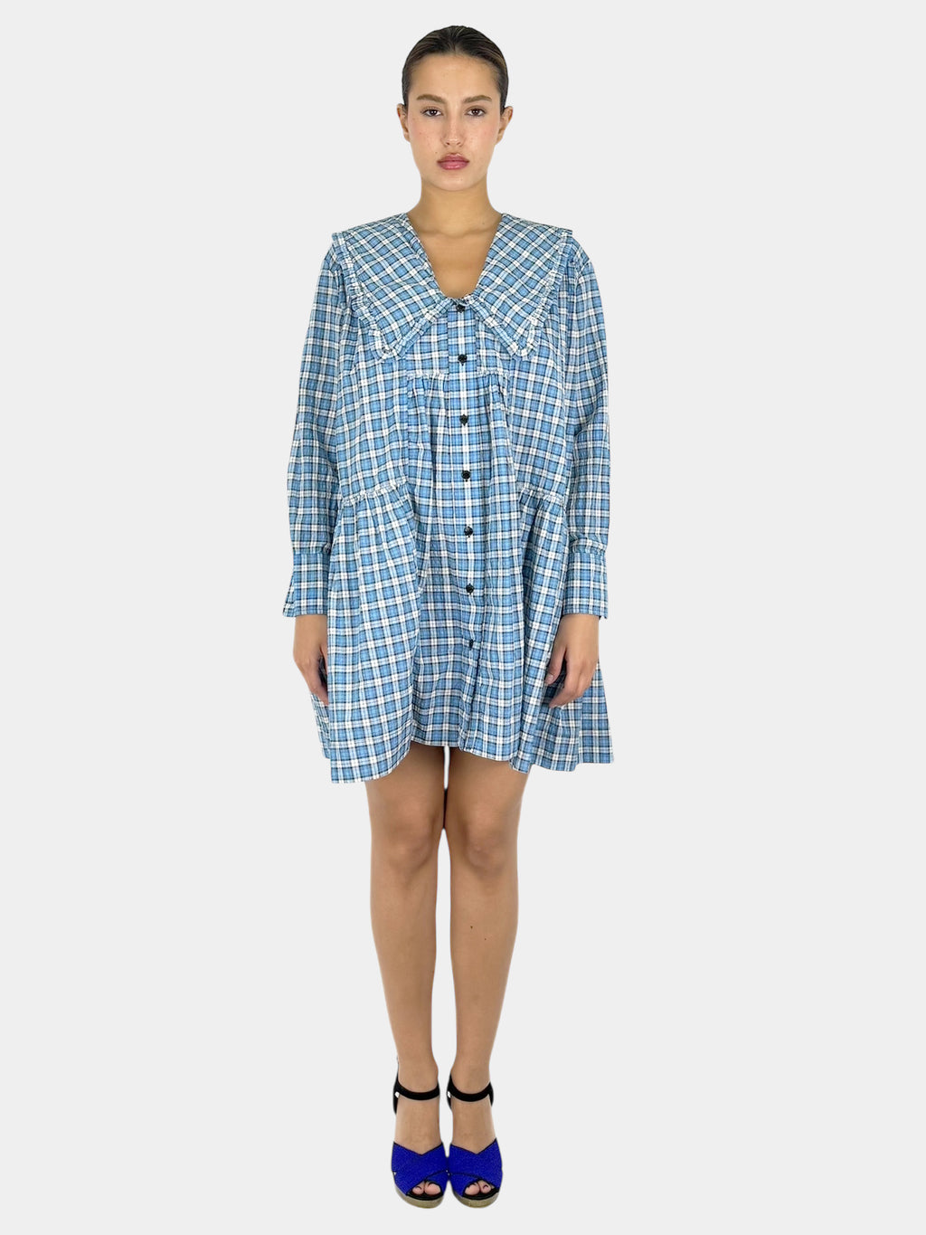 Check Shirt Dress
