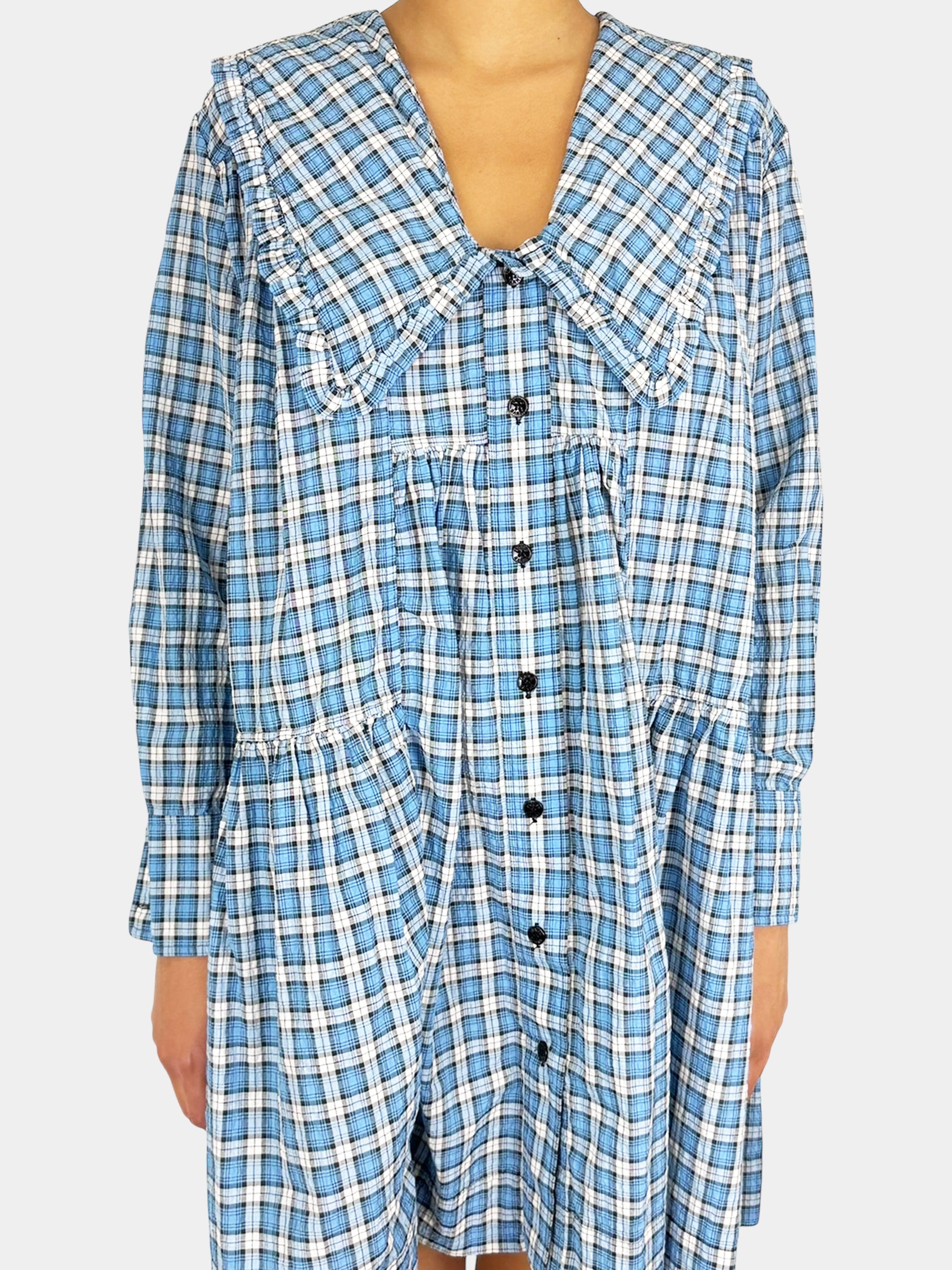 Check Shirt Dress