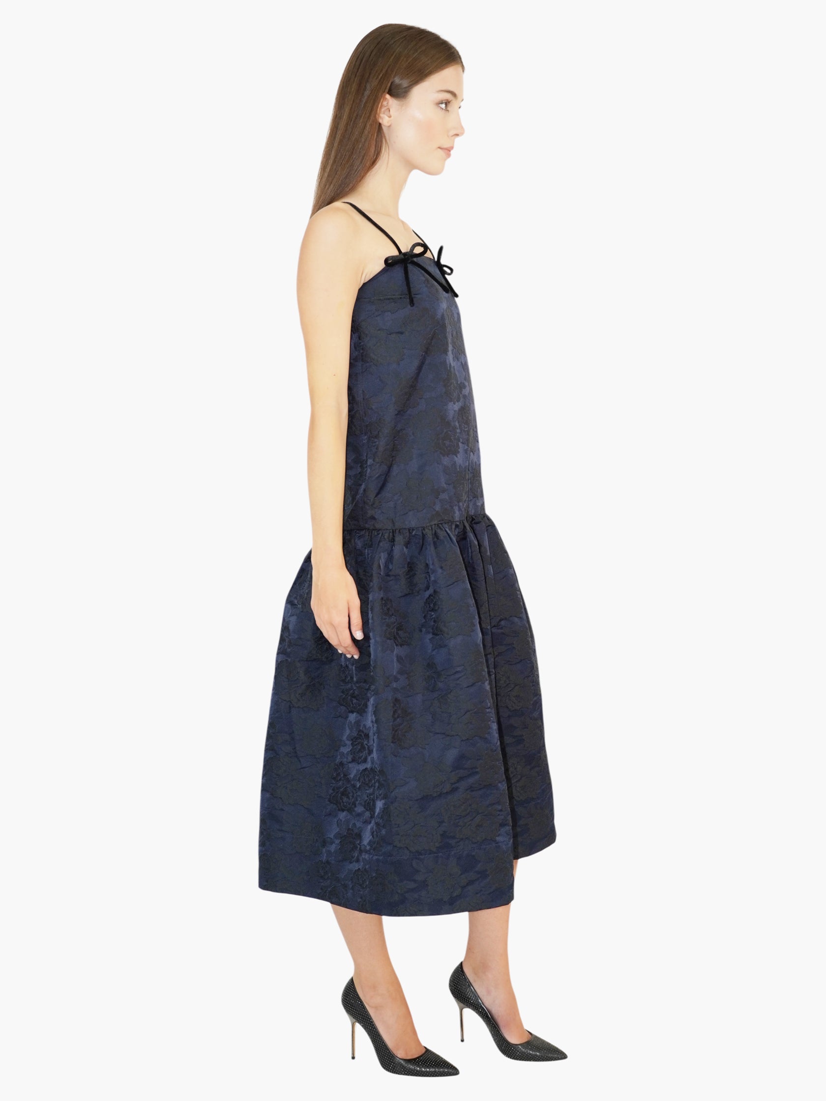 Jacquard Midi Dress