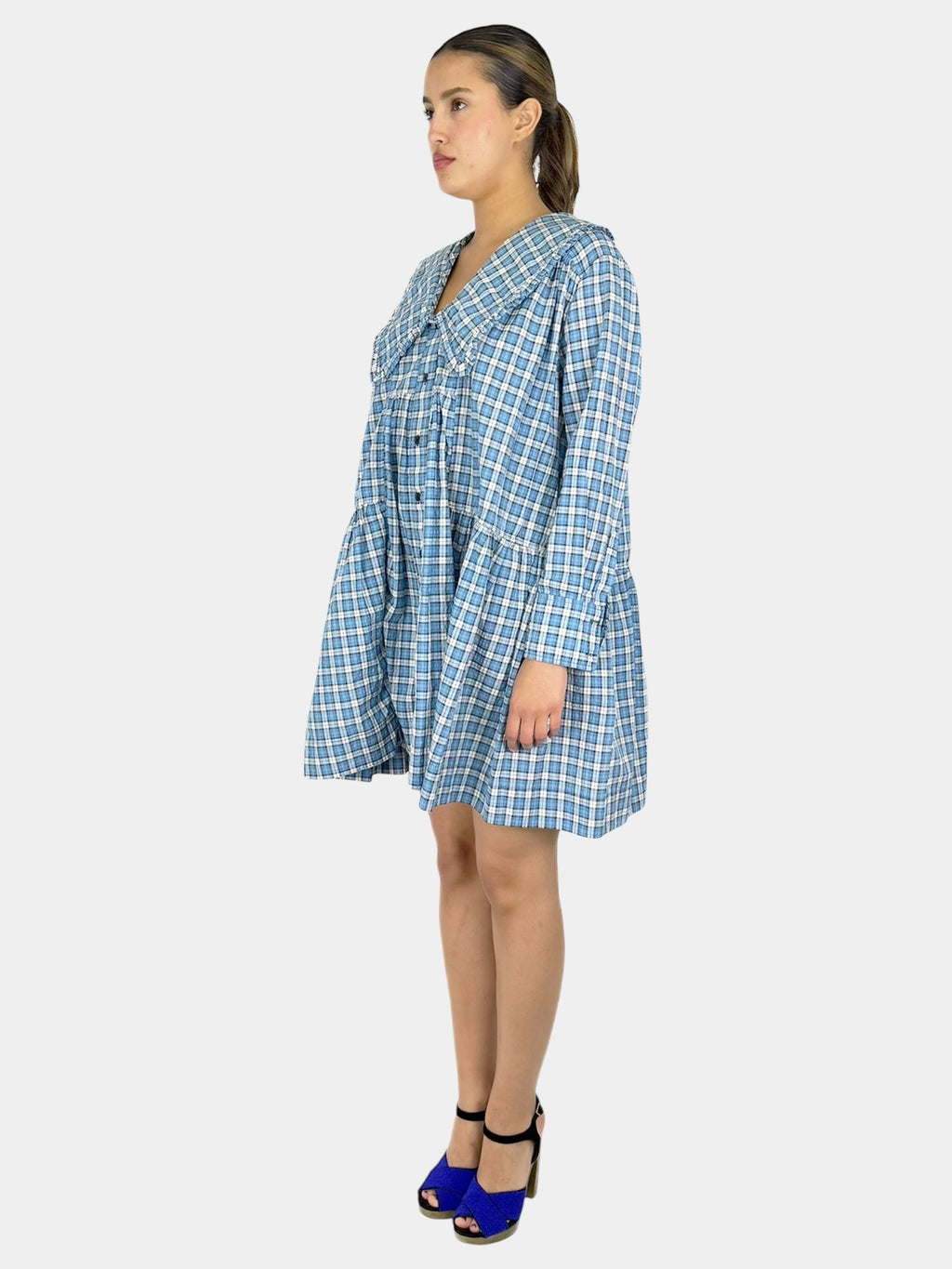 Check Shirt Dress