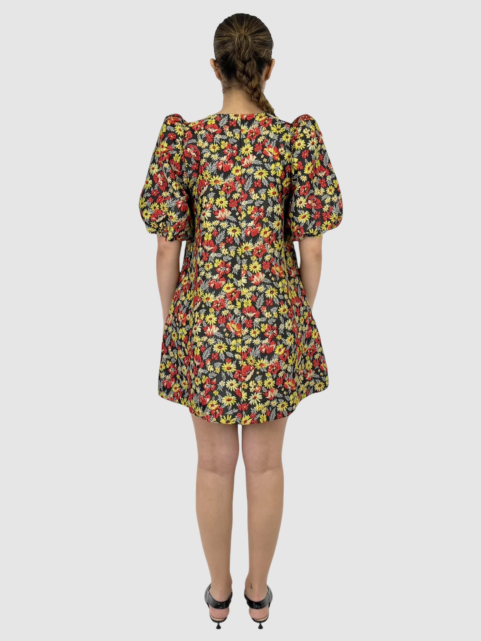 Jacquard Mini Dress