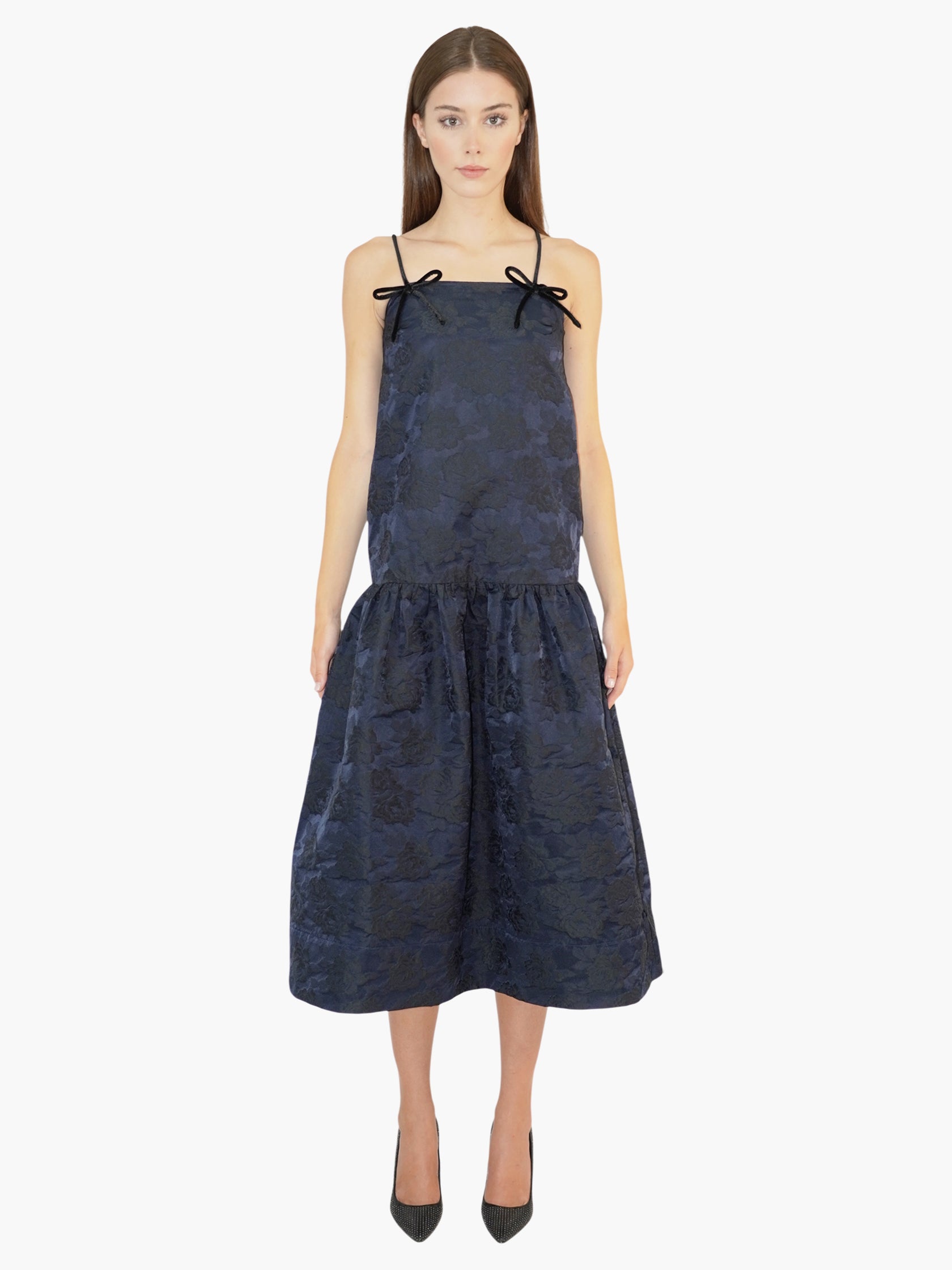 Jacquard Midi Dress