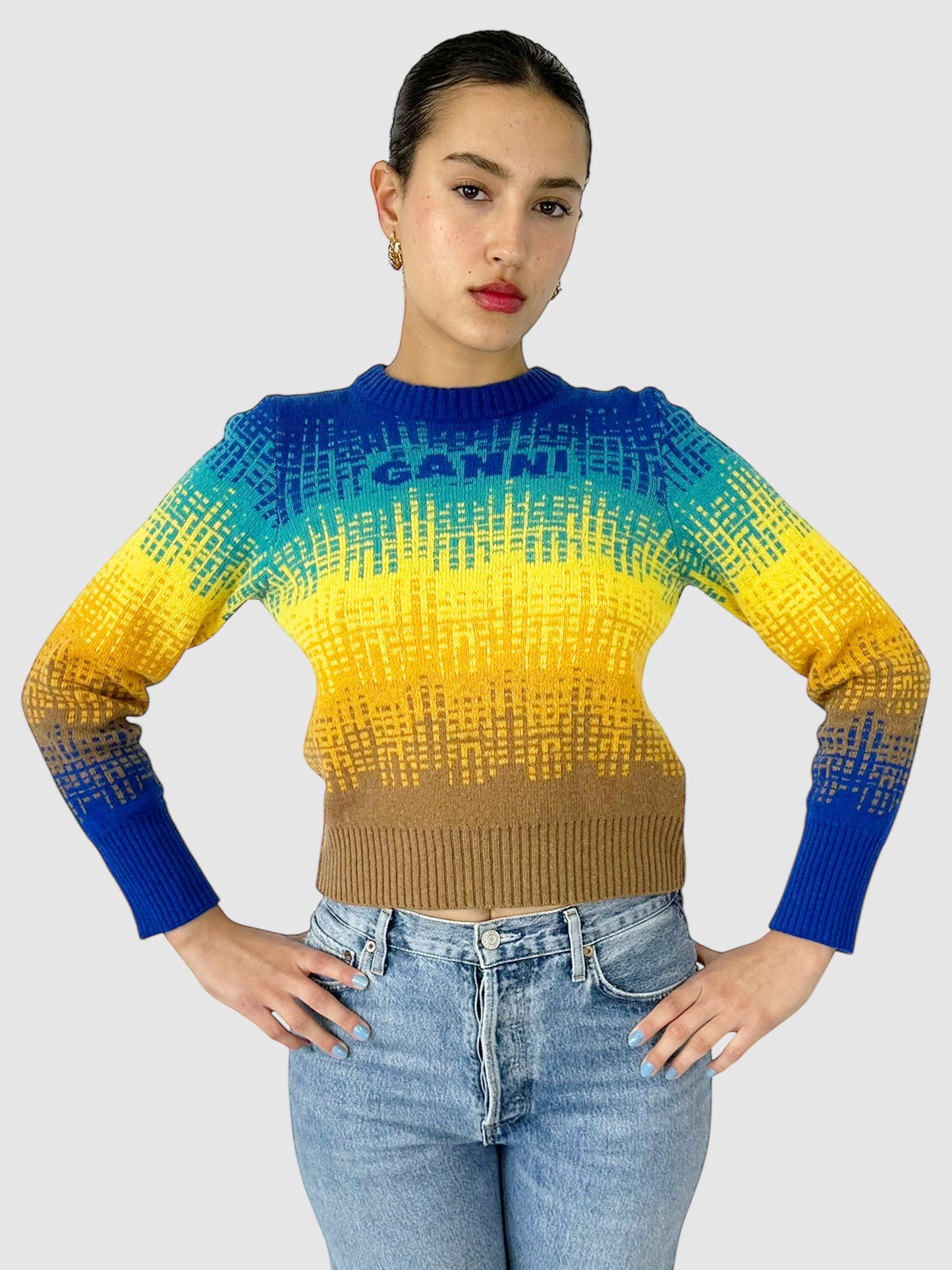 Wool Logo Sweater