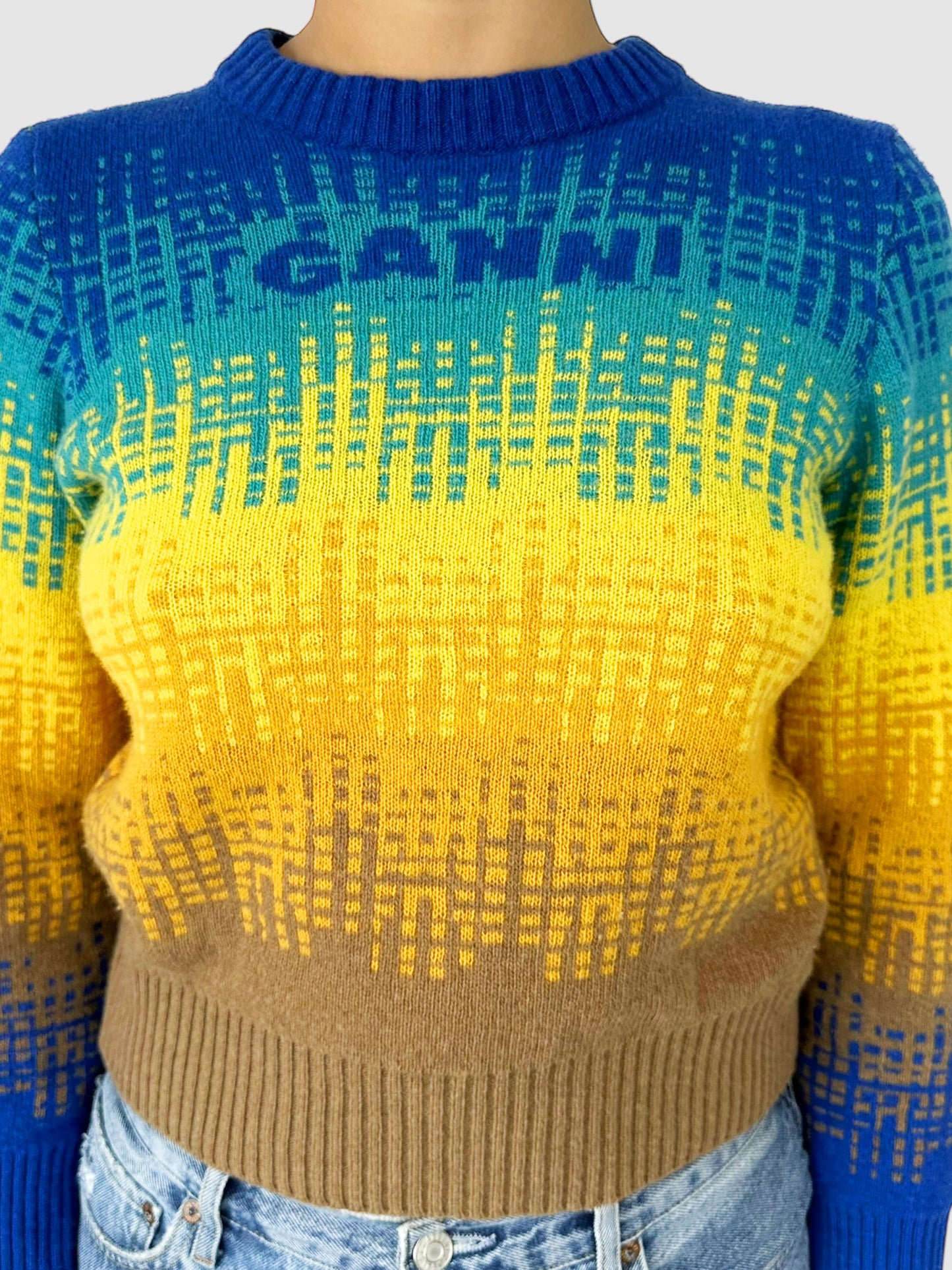 Wool Logo Sweater