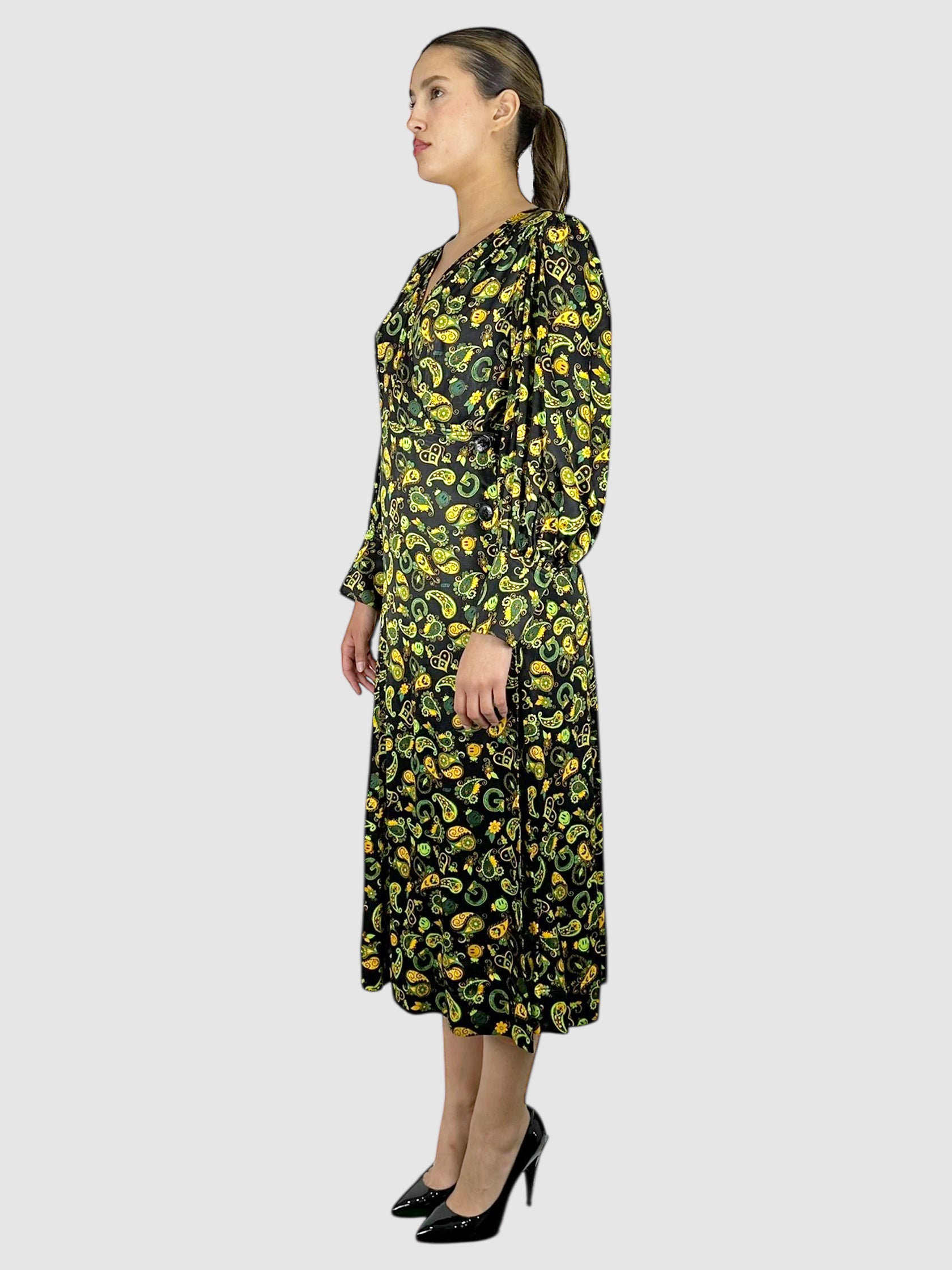 Smiley Paisley Dress