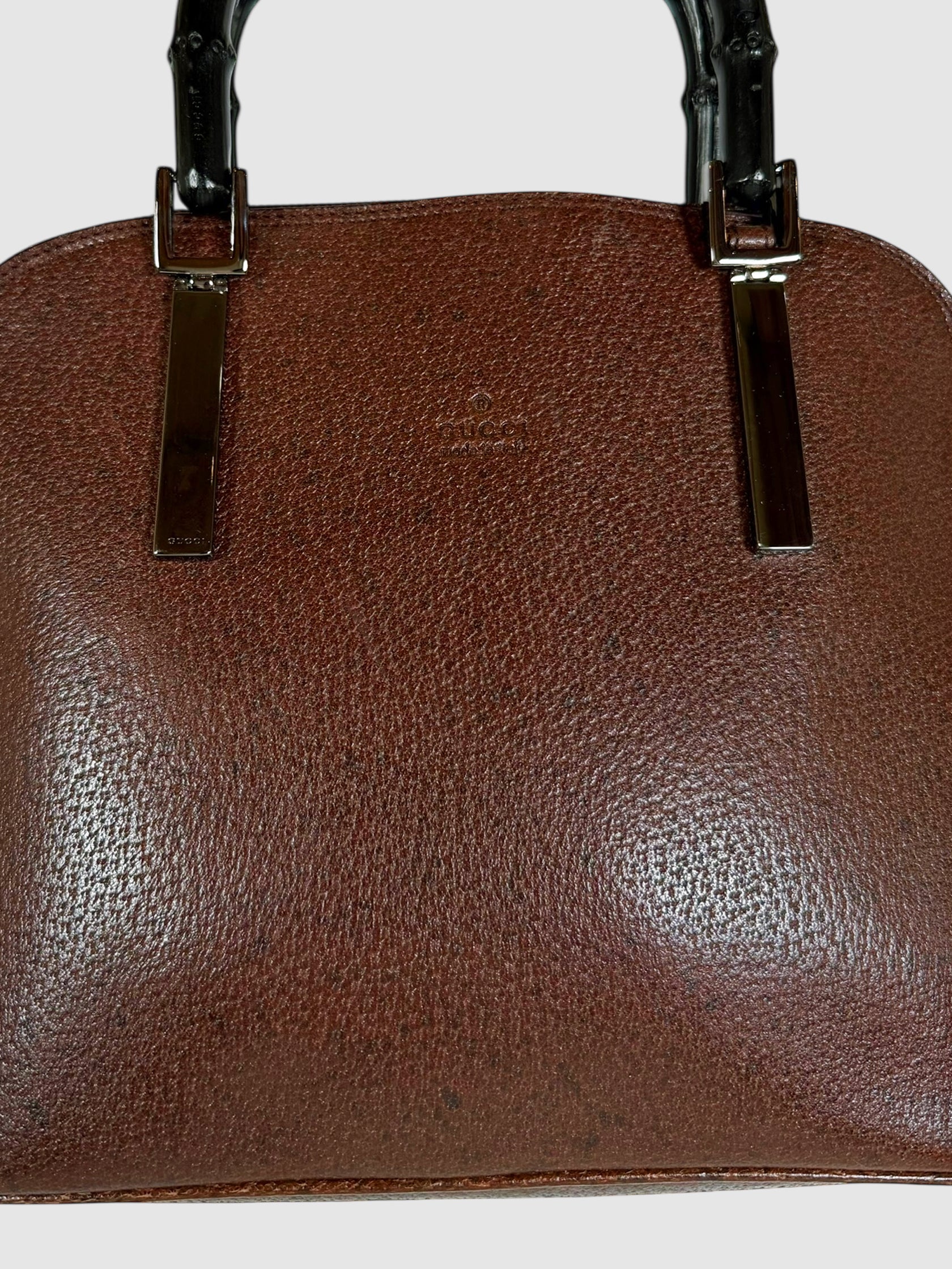 Bamboo Top Handle Bag