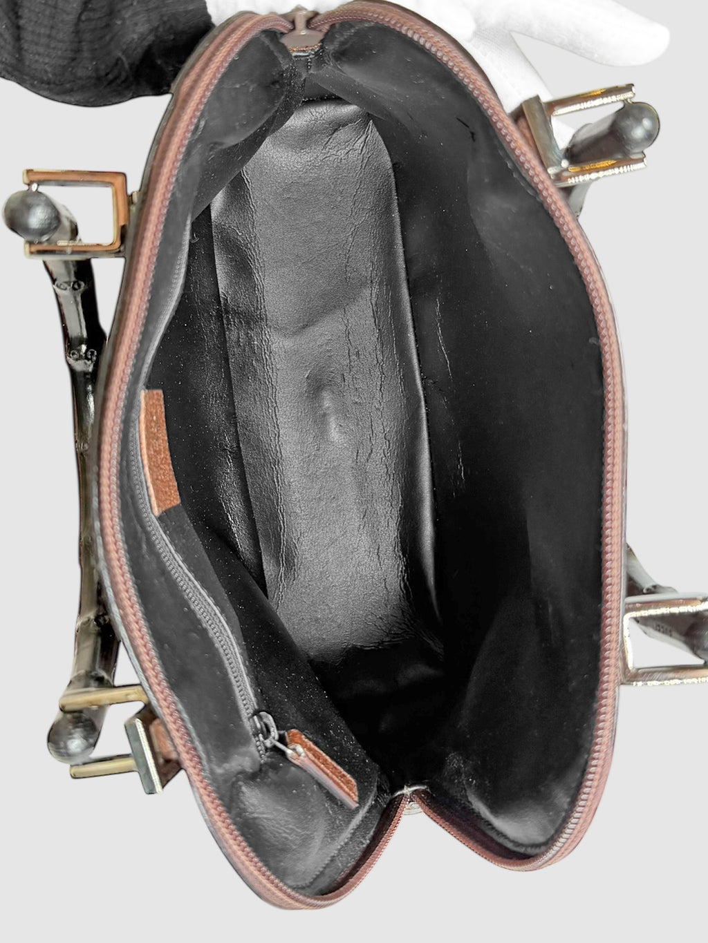 Bamboo Top Handle Bag