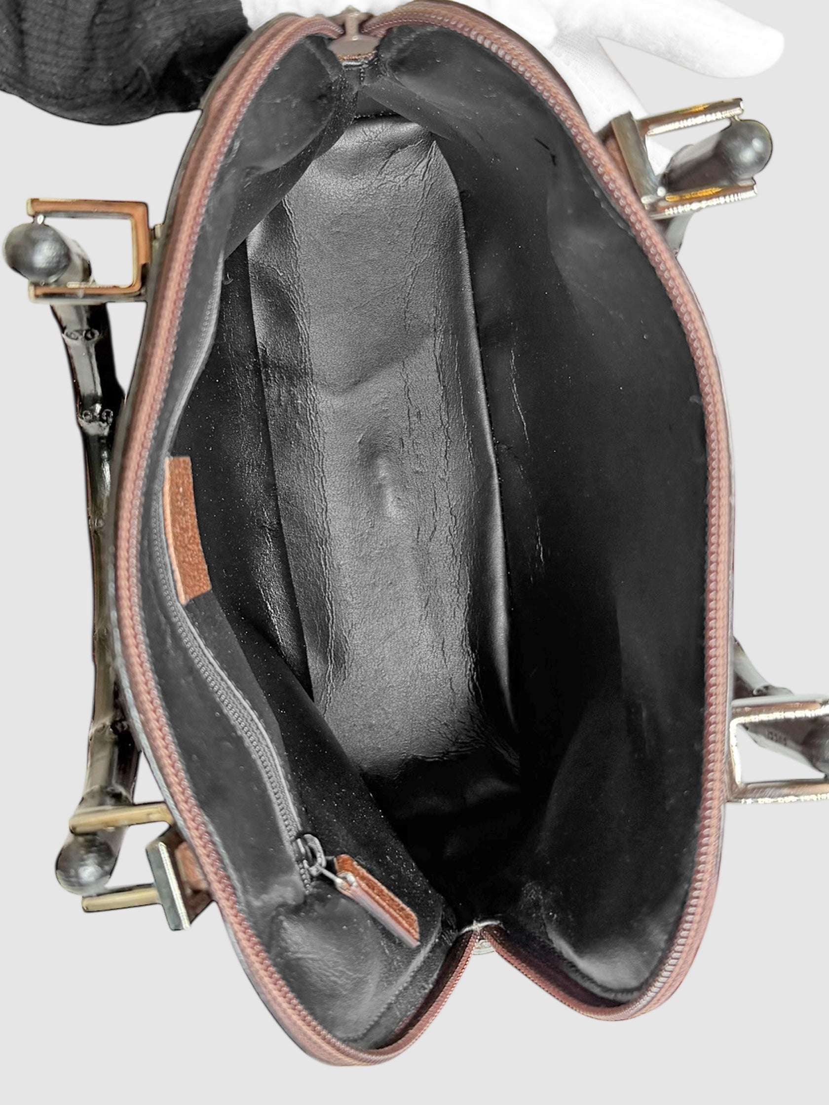 Bamboo Top Handle Bag