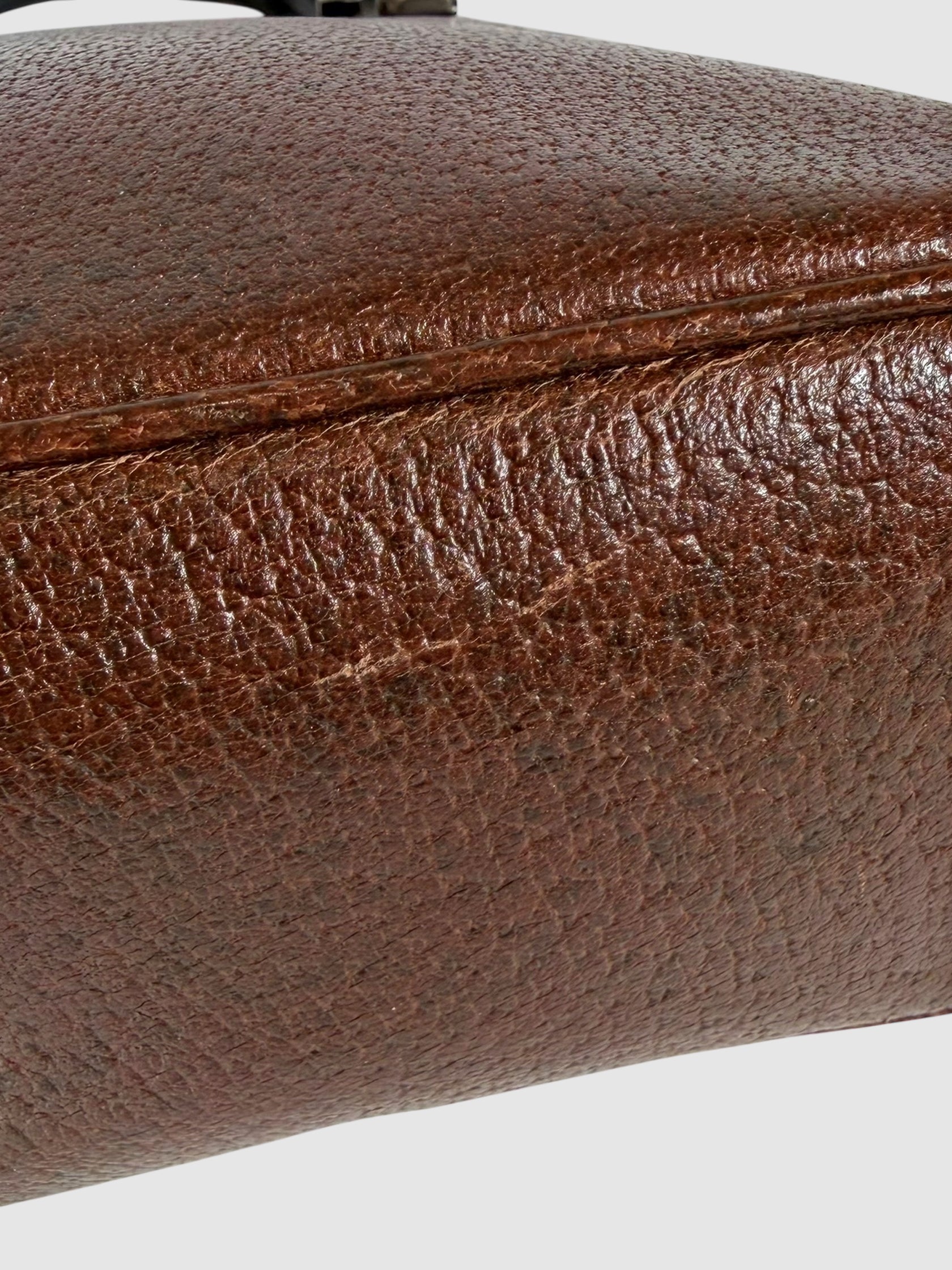 Bamboo Top Handle Bag