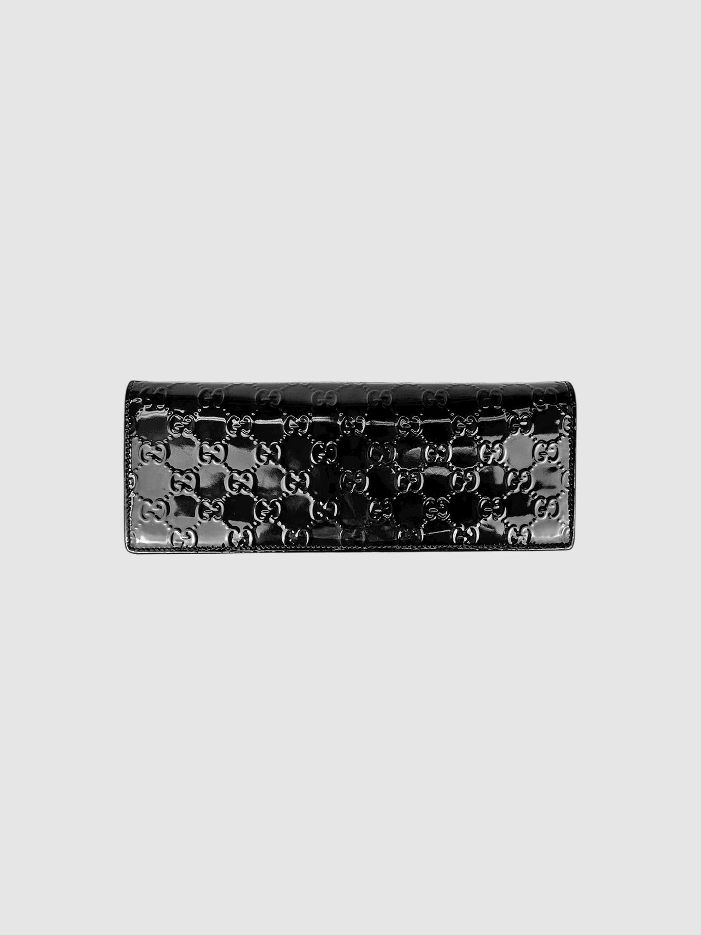 Small GG Embossed Broadway Clutch