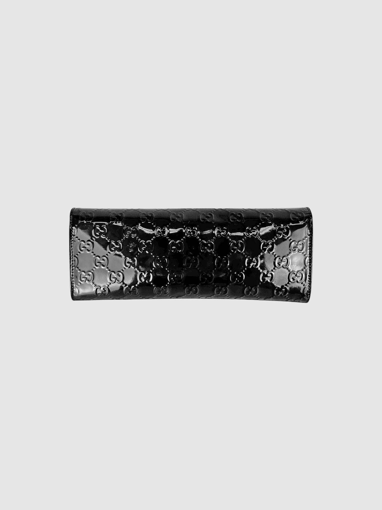 Small GG Embossed Broadway Clutch