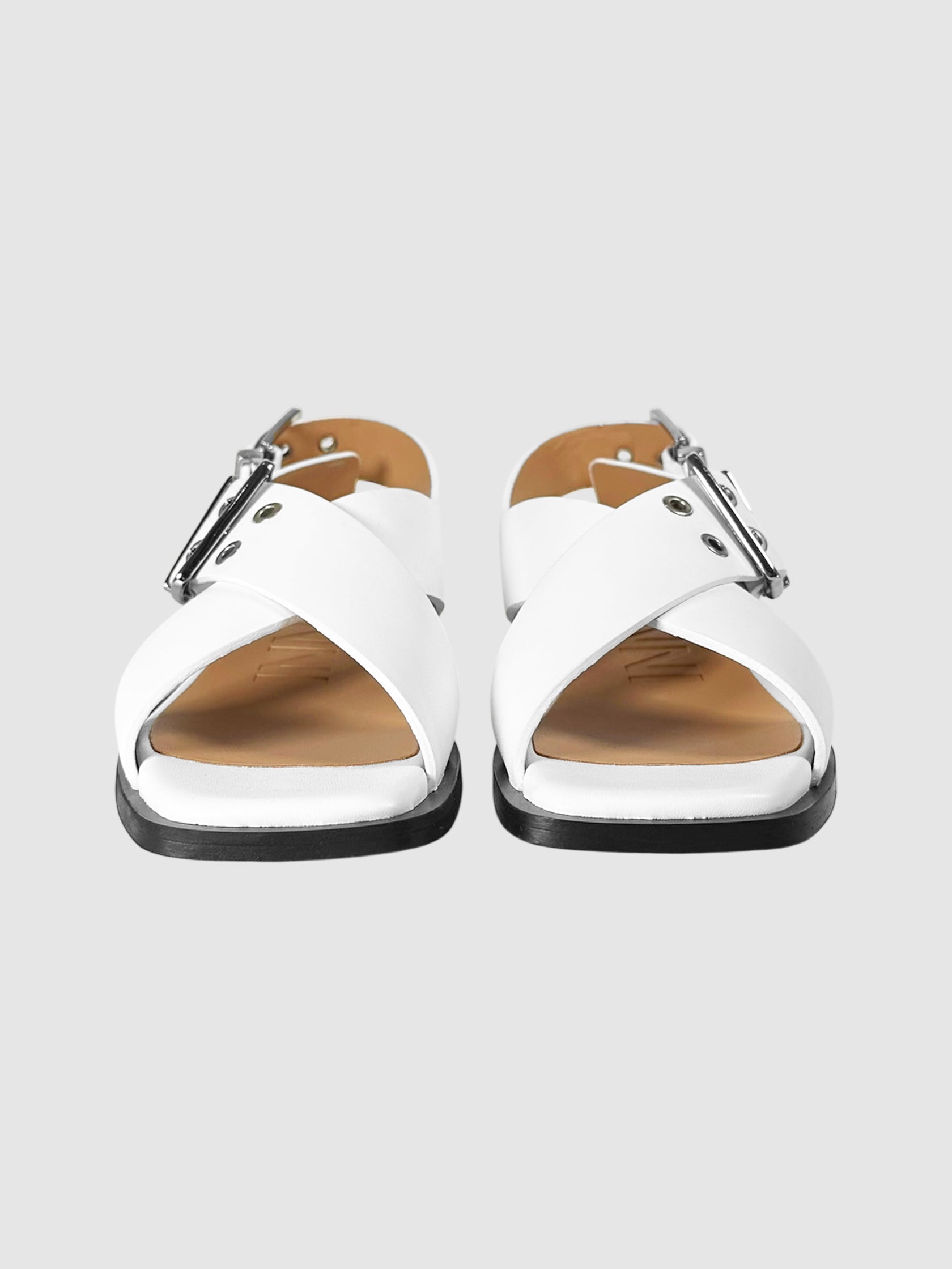 Buckled Strap Sandals