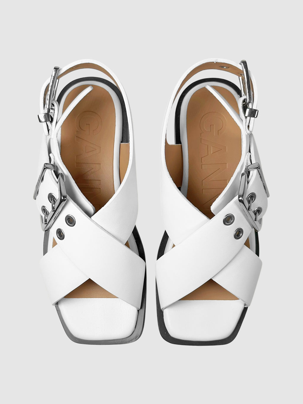 Buckled Strap Sandals