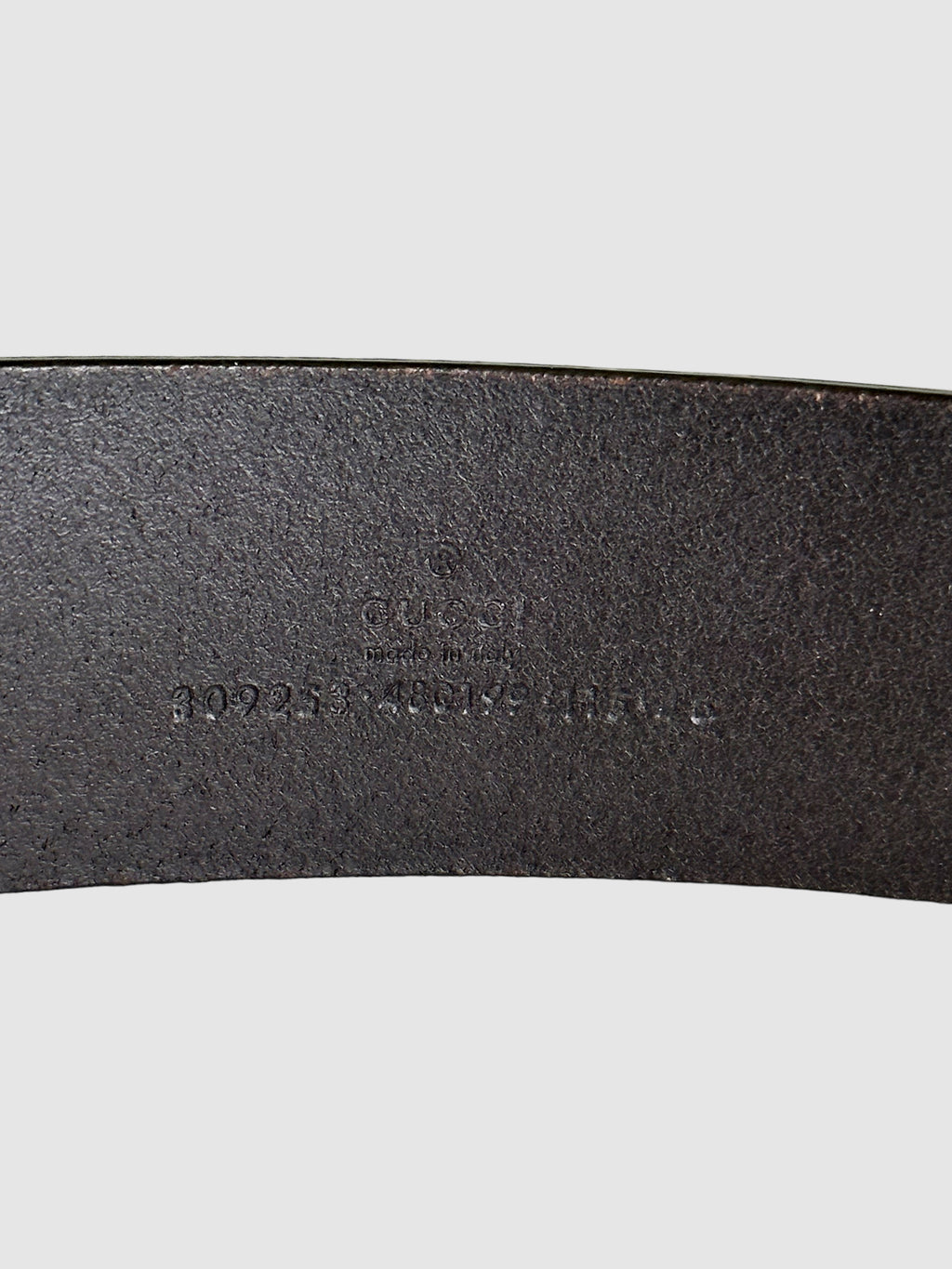 GG Leather Studded Accents Belt - Size 46