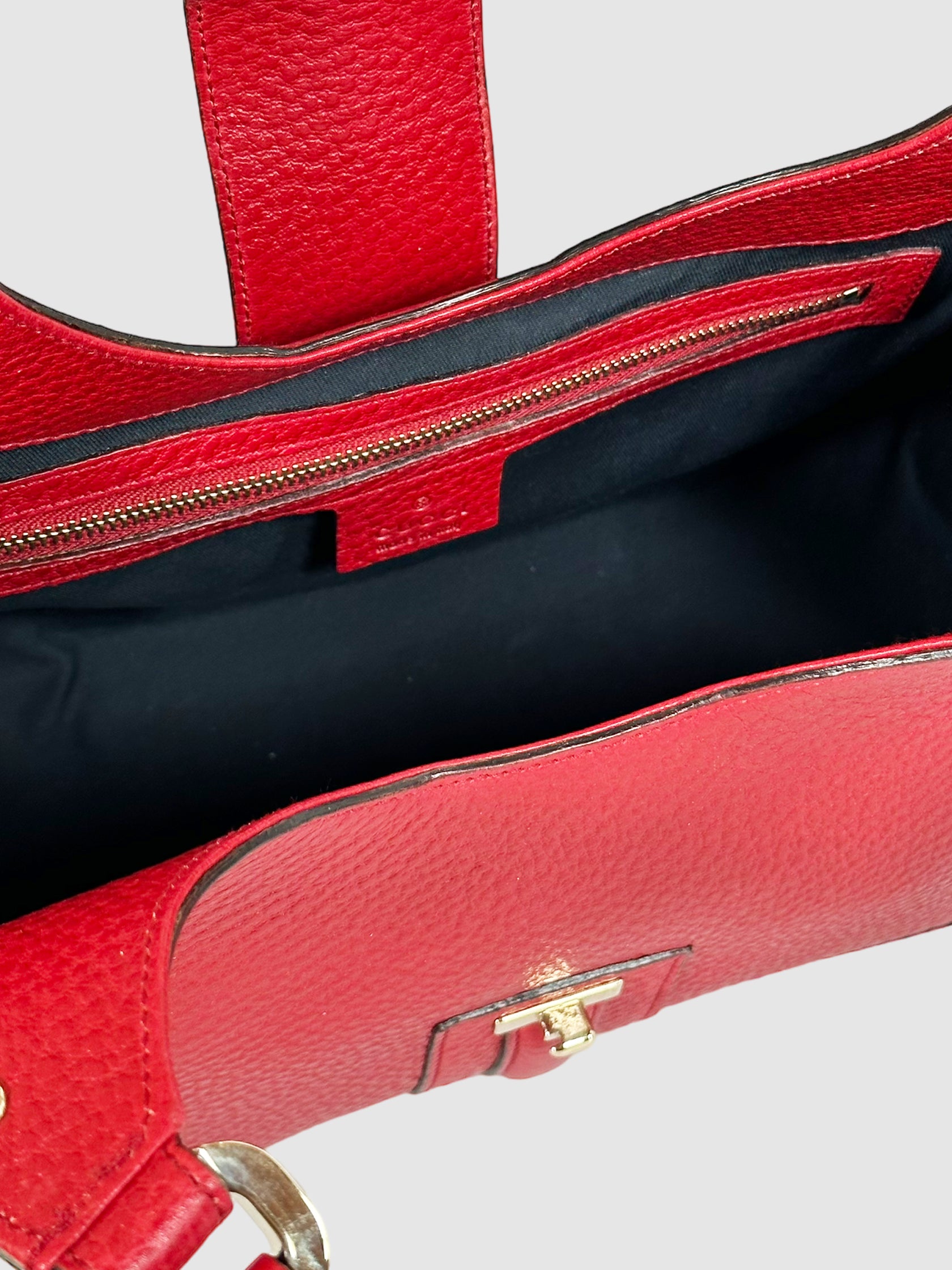 GG Leather Junco Shoulder Bag