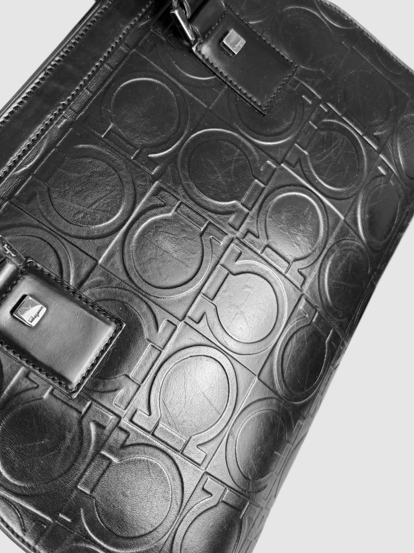 Gancini-Embossed Bag