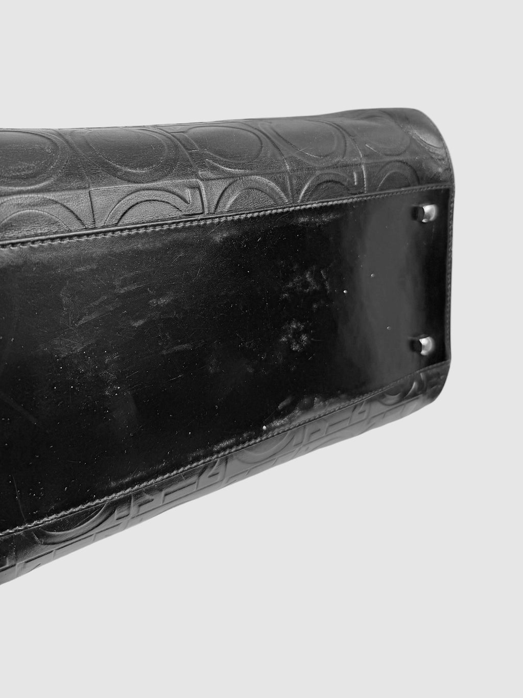 Gancini-Embossed Bag