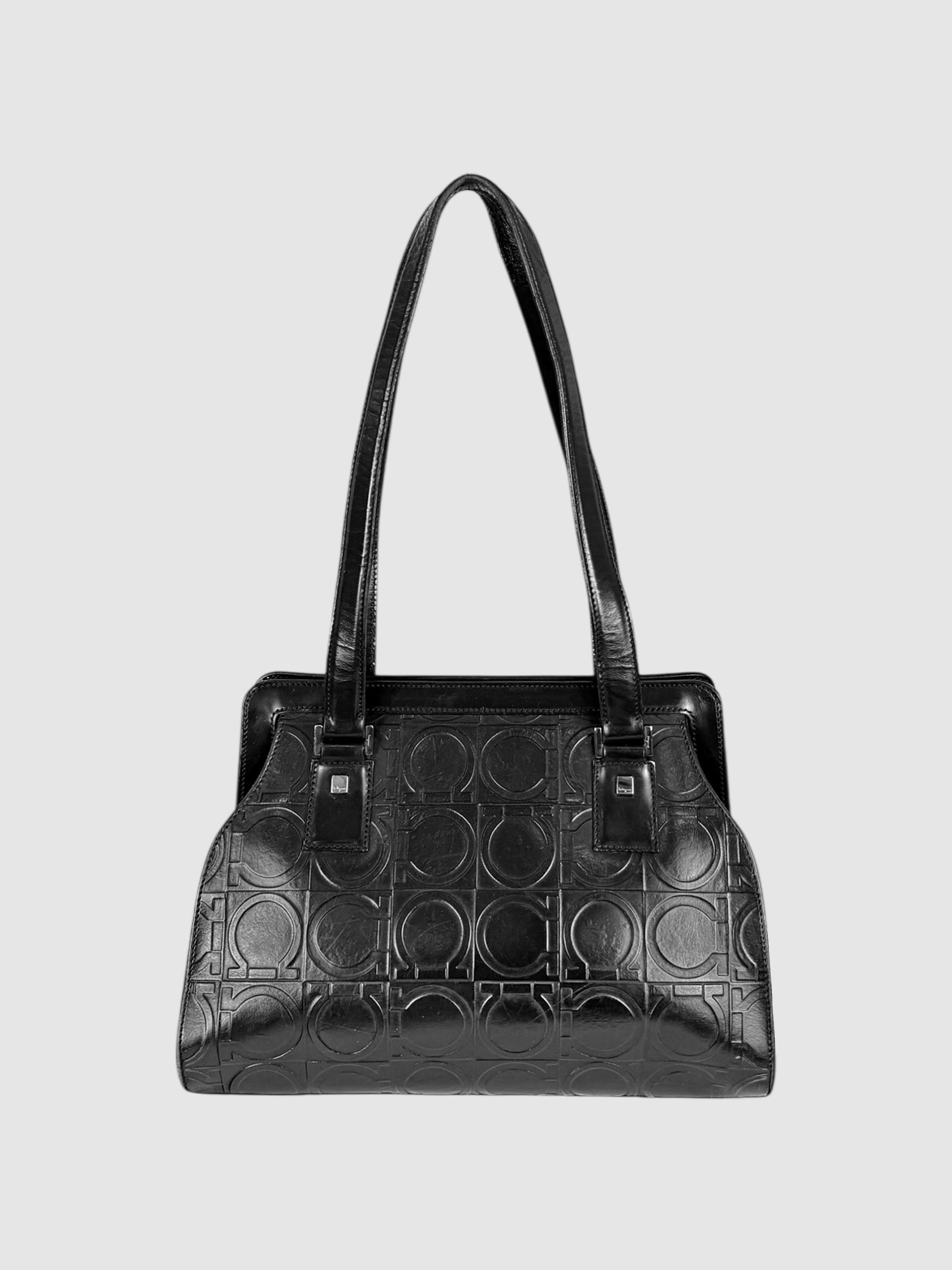 Gancini-Embossed Bag
