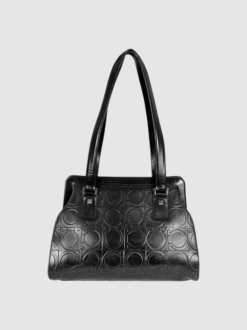 Gancini-Embossed Bag