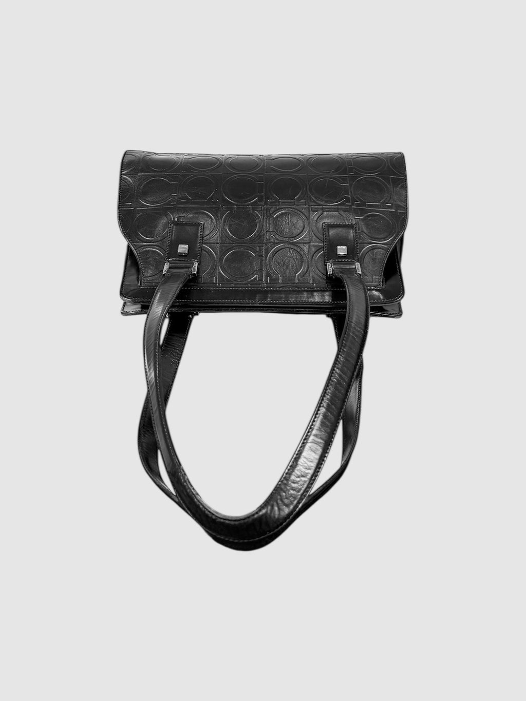 Gancini-Embossed Bag