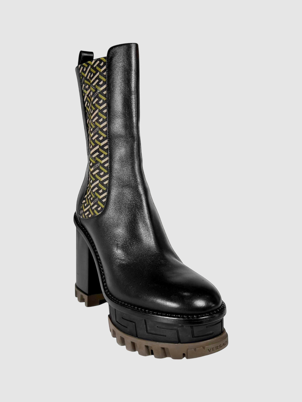 Greca Platform Boots
