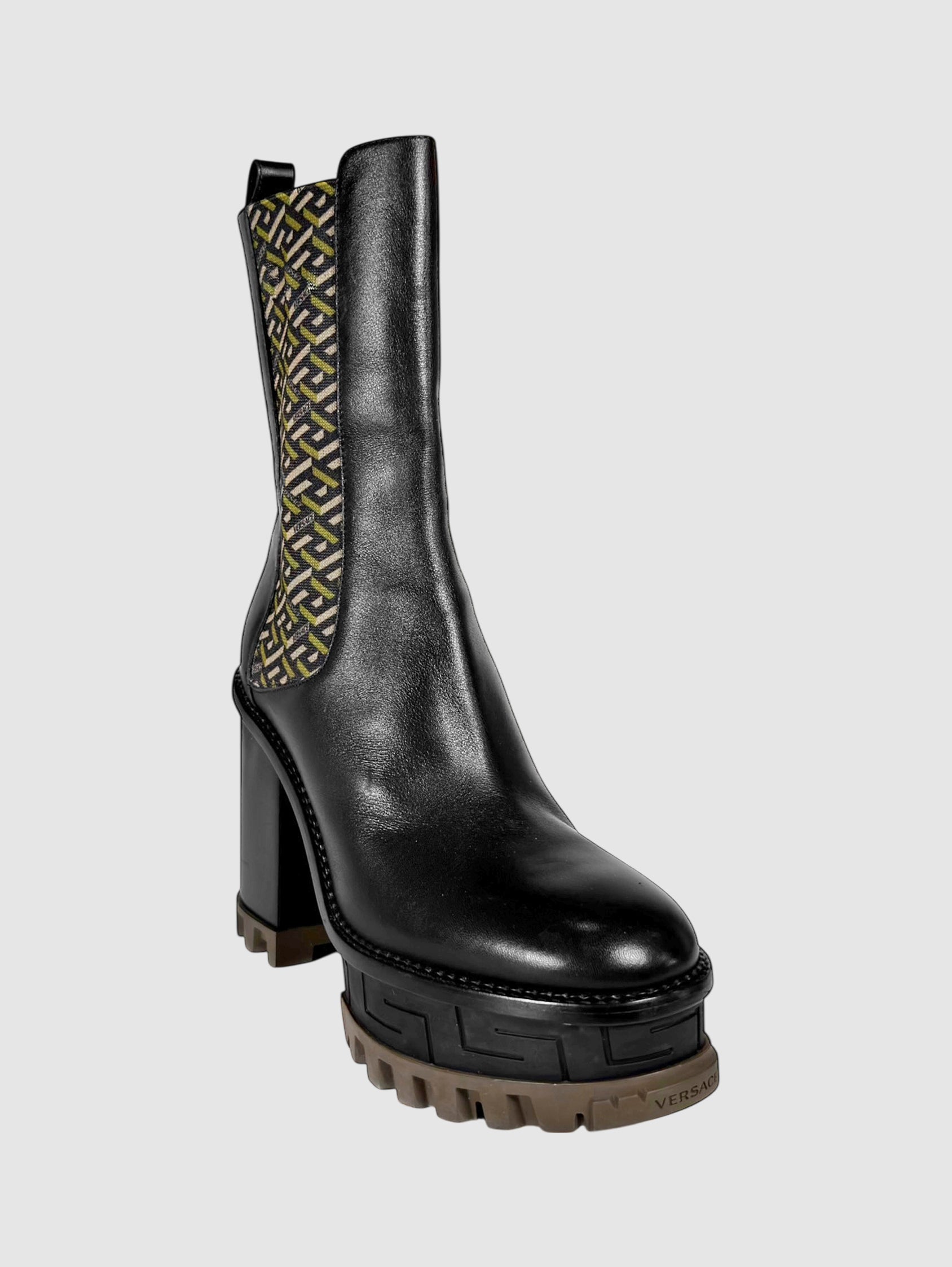 Greca Platform Boots