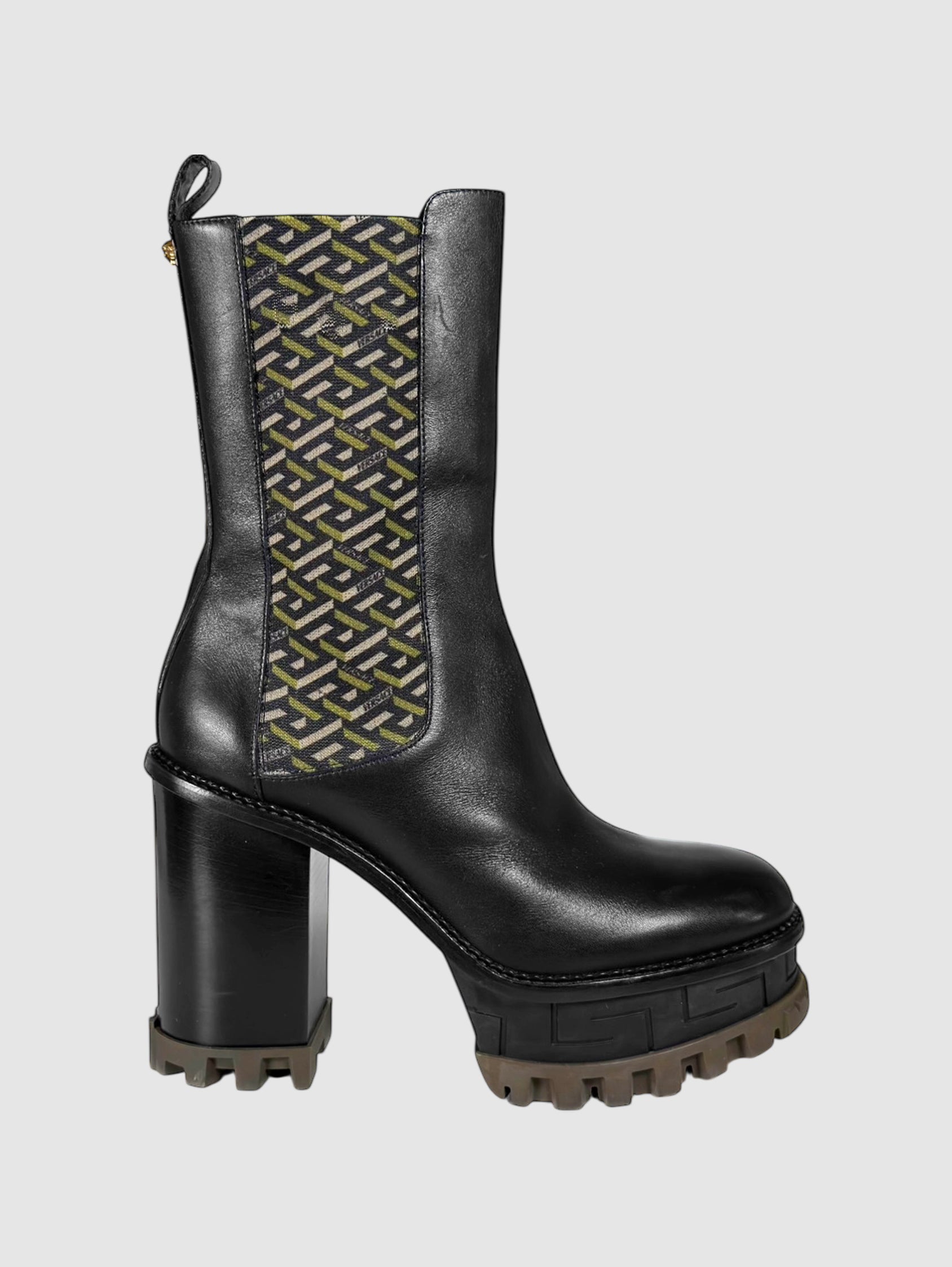 Greca Platform Boots