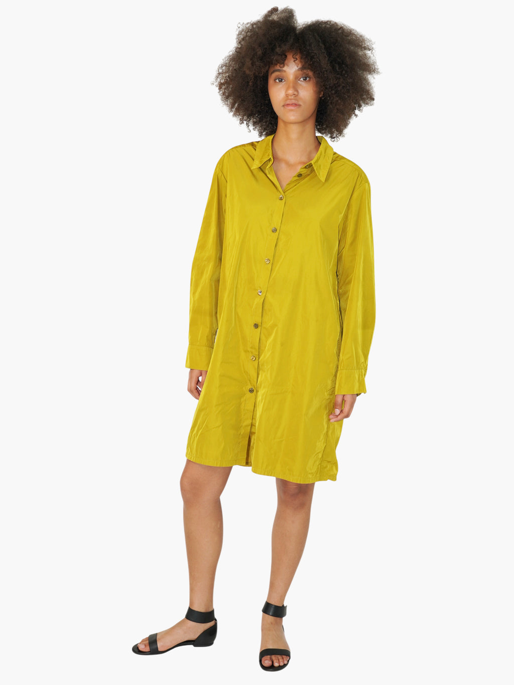 Button-Up Shirt Dress