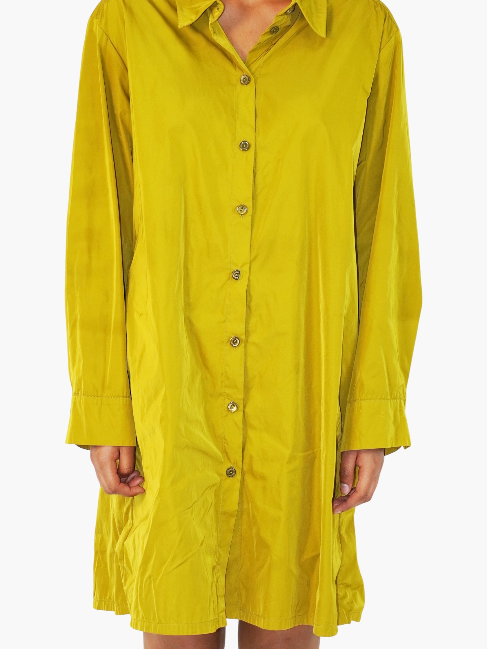Button-Up Shirt Dress
