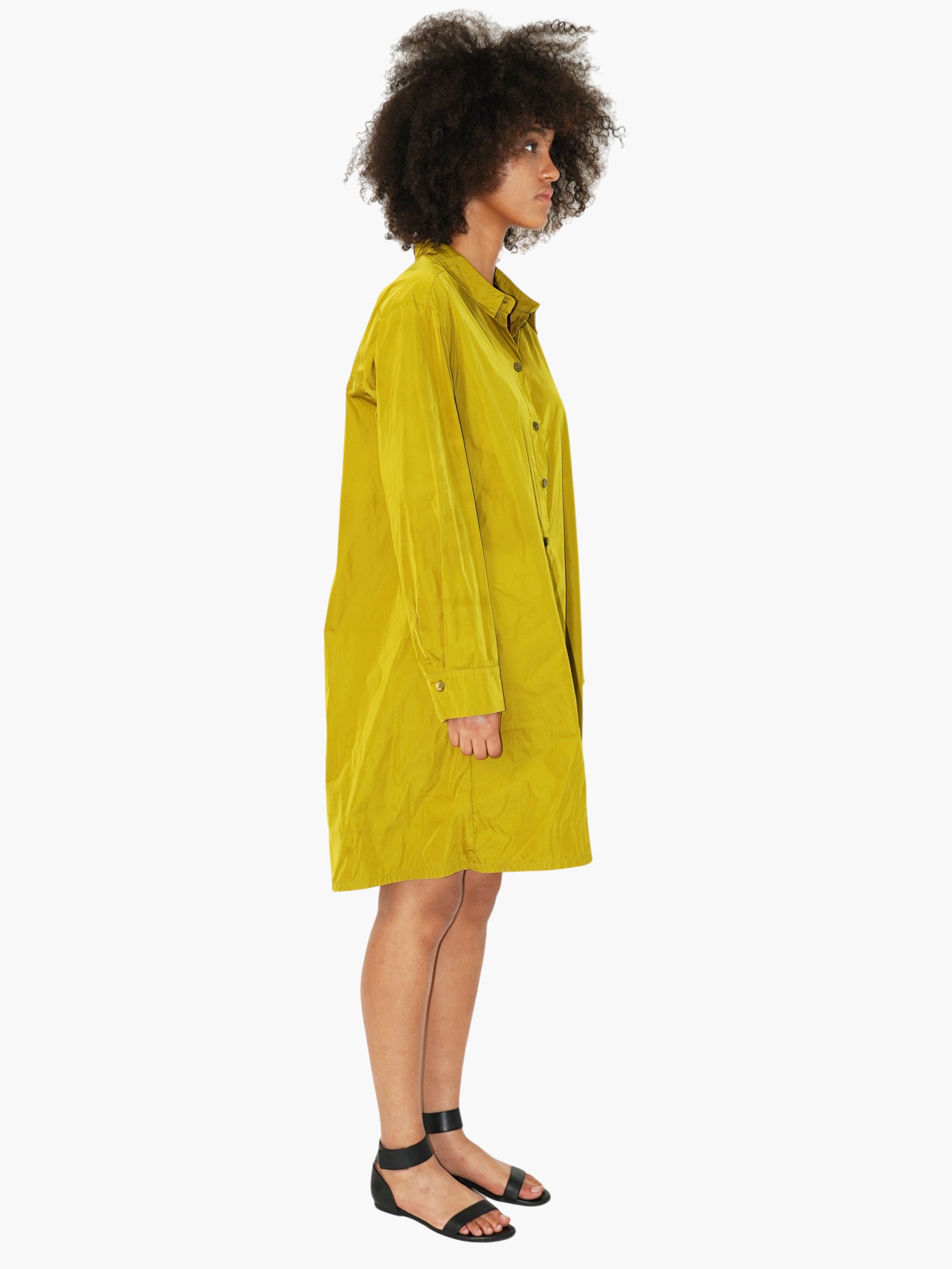Button-Up Shirt Dress