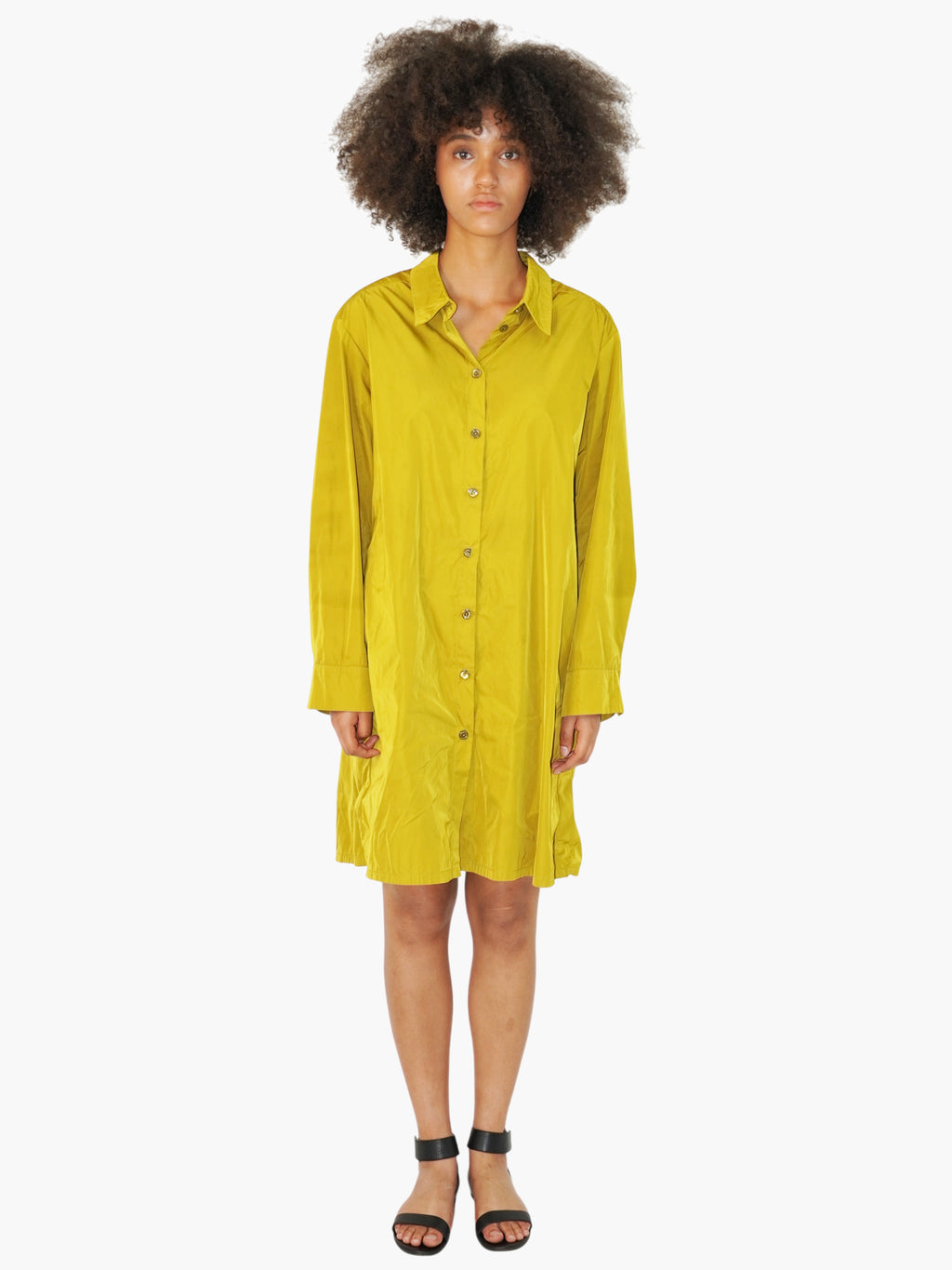 Button-Up Shirt Dress