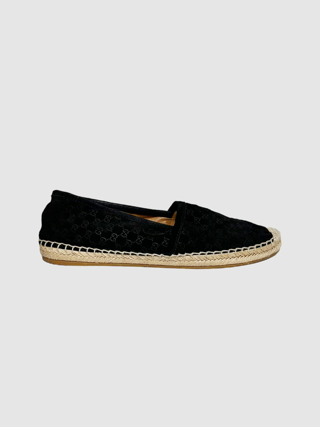 Micro Guccissima Suede Espadrilles - Size 36.5