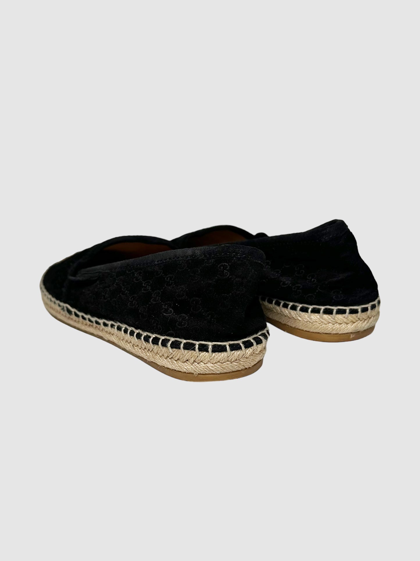 MicroGuccissima Suede Espadrilles - Size 36.5