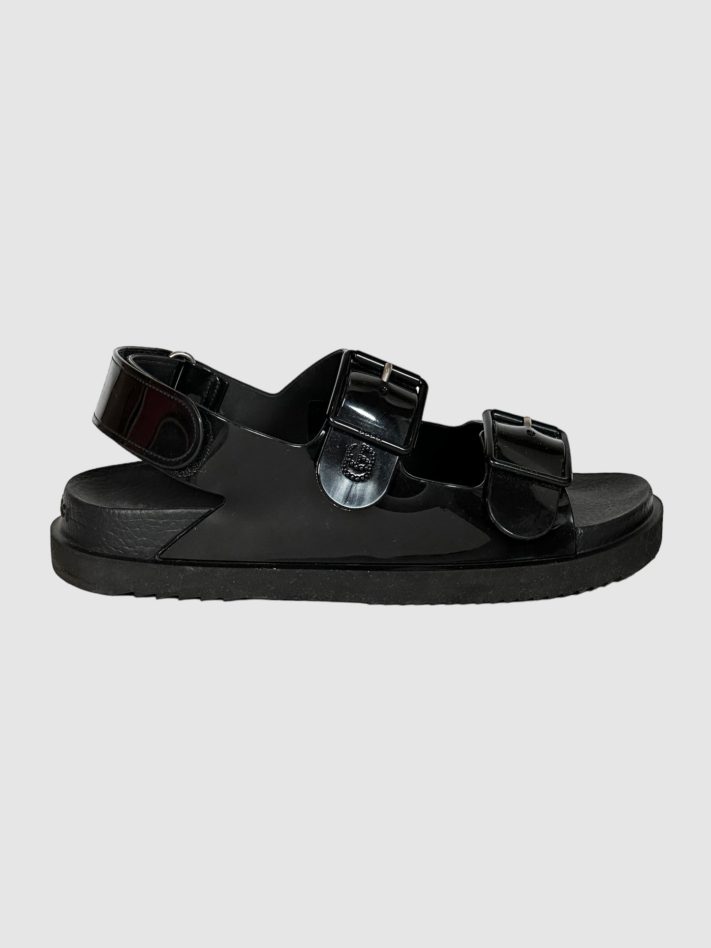 Gucci PVC Slingback Sandals - Size 38