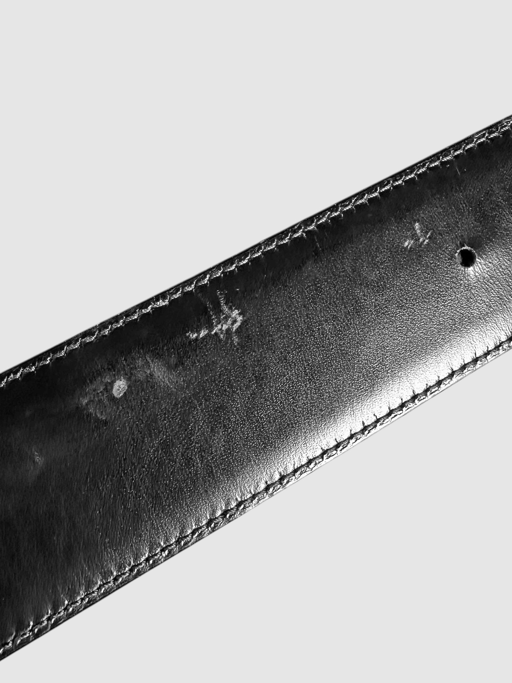 Guccissima Monogram Belt