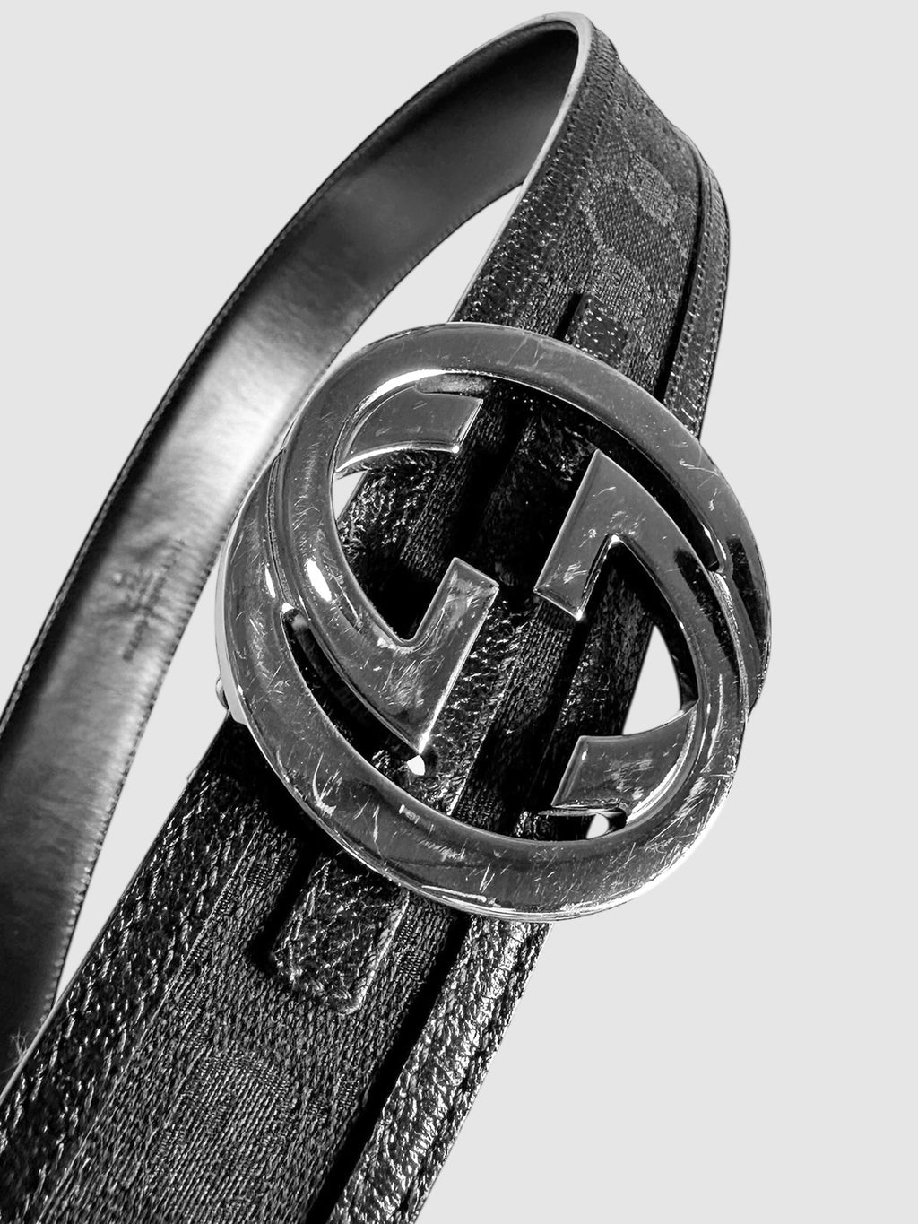 Guccissima Monogram Belt
