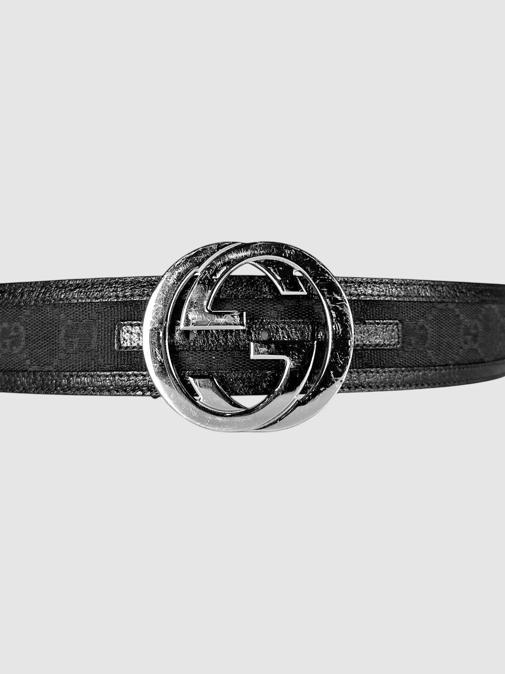 Guccissima Monogram Belt