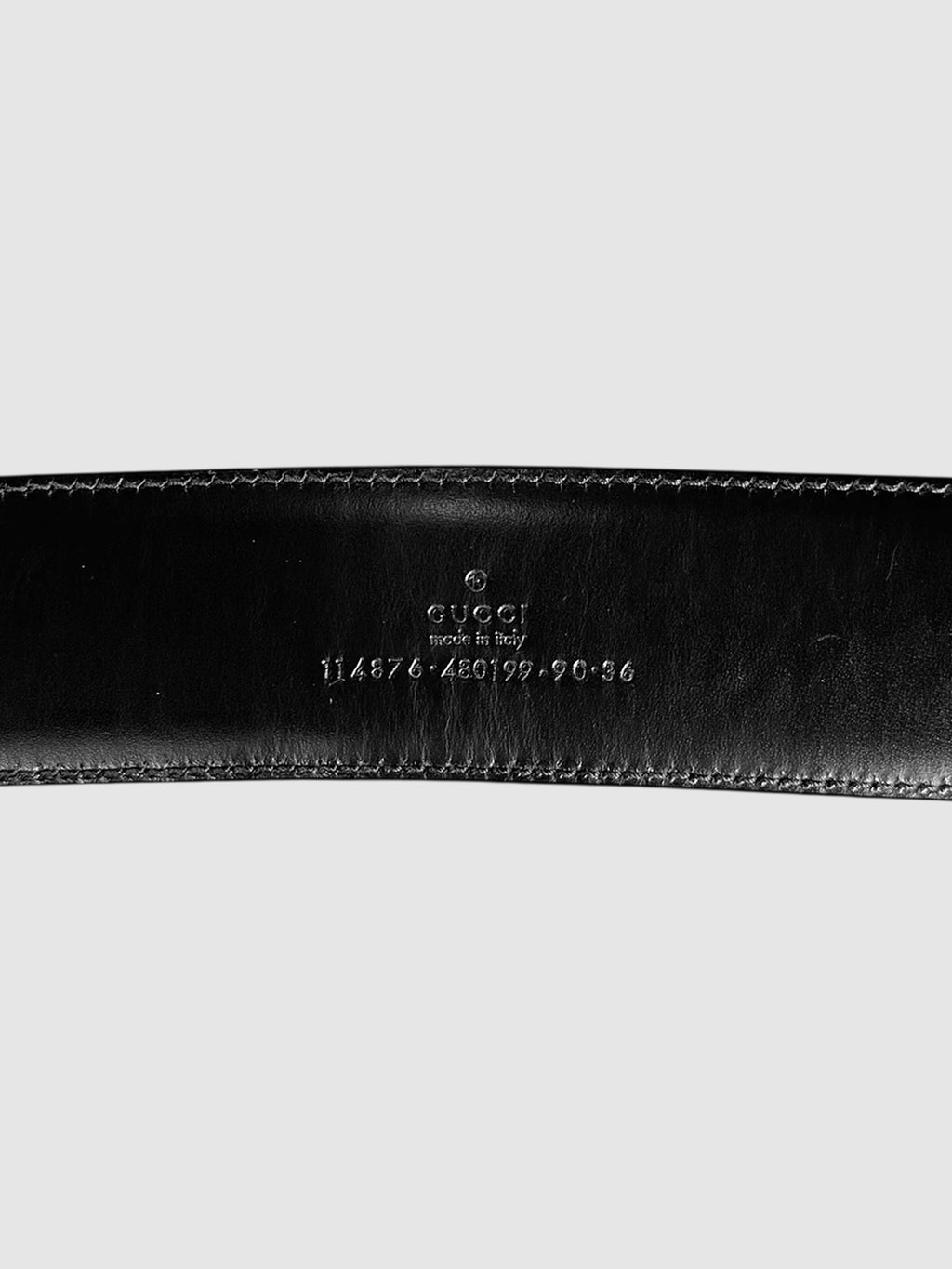 Guccissima Monogram Belt