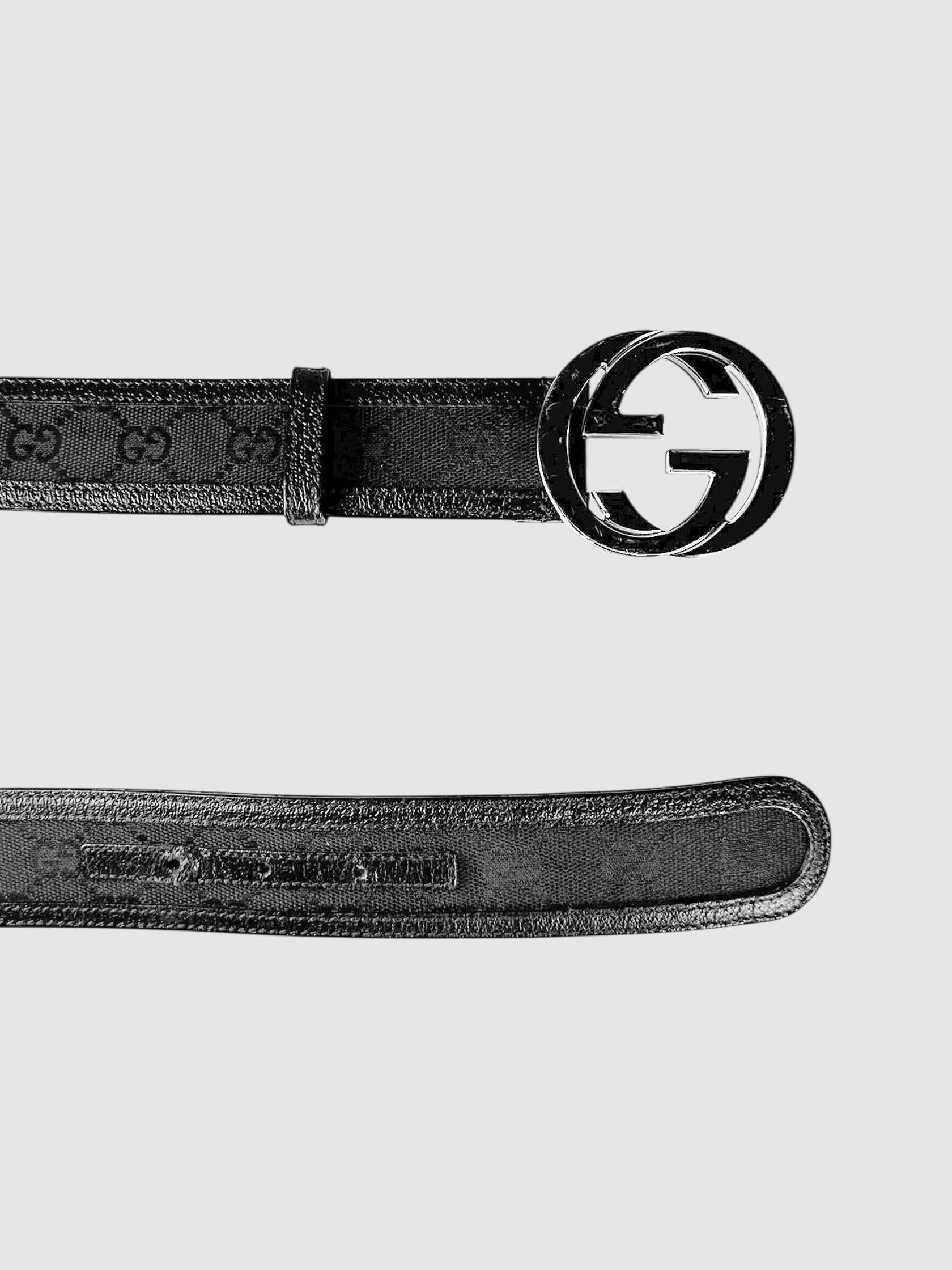 Guccissima Monogram Belt