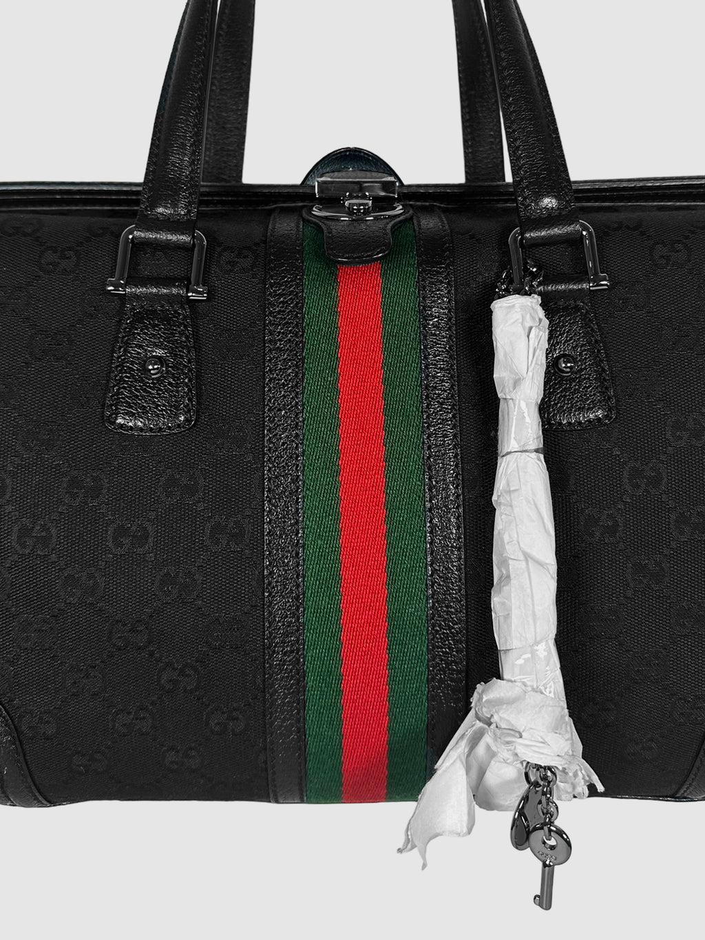 GG Canvas Boston Bag