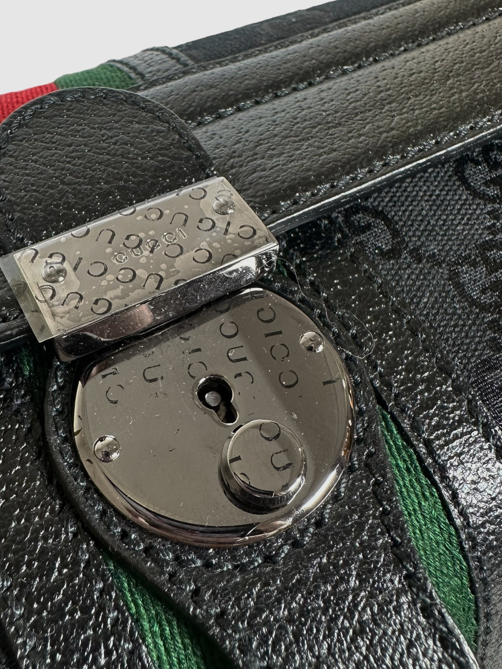 GG Canvas Boston Bag