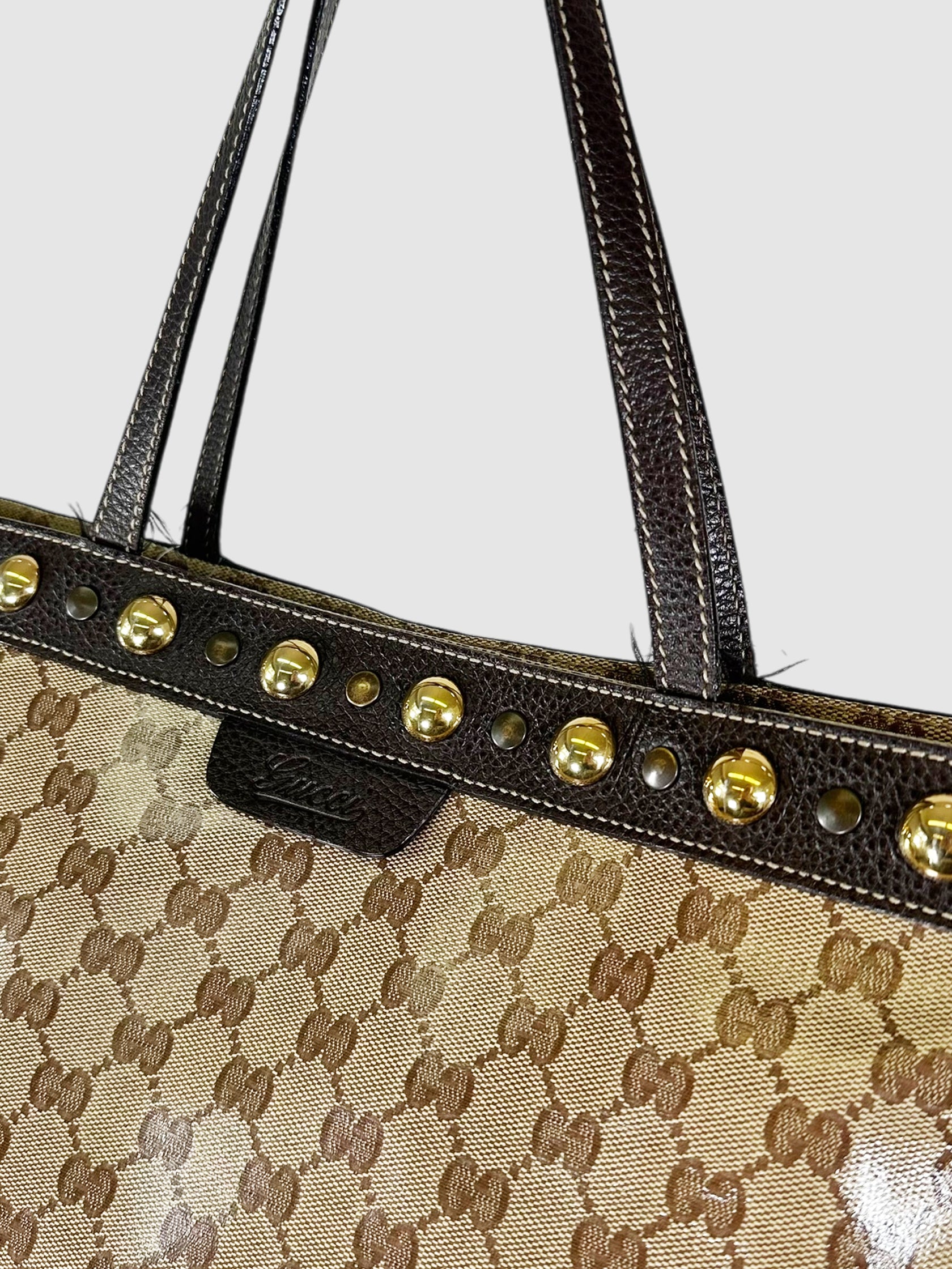 GG Crystal Vertical Babouska Tote