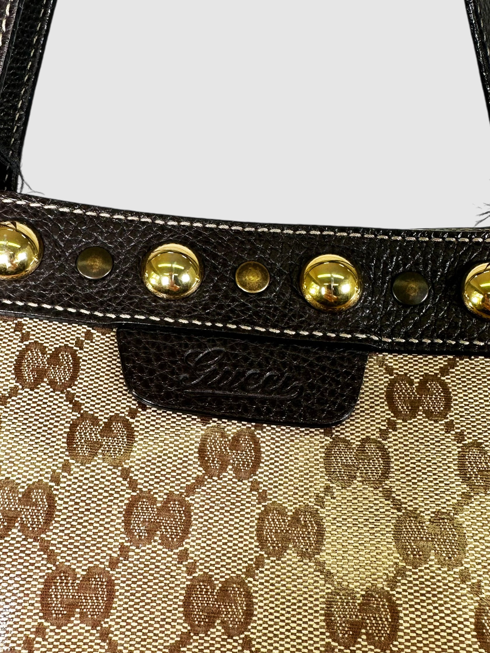 GG Crystal Vertical Babouska Tote