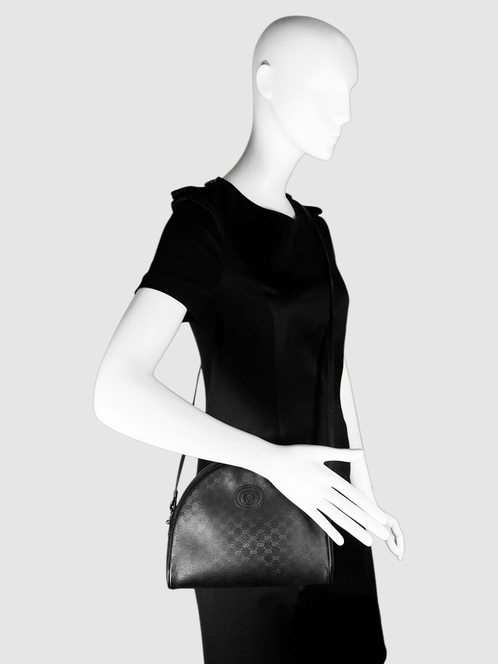 Micro GG Dome Crossbody Bag