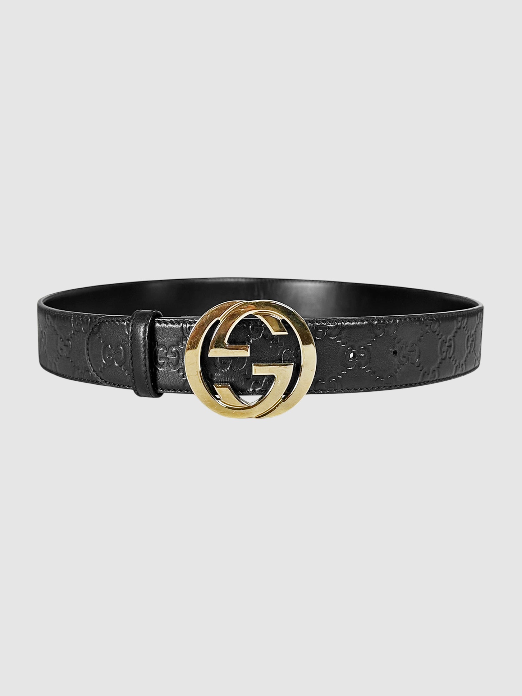 Guccissima Monogram Belt