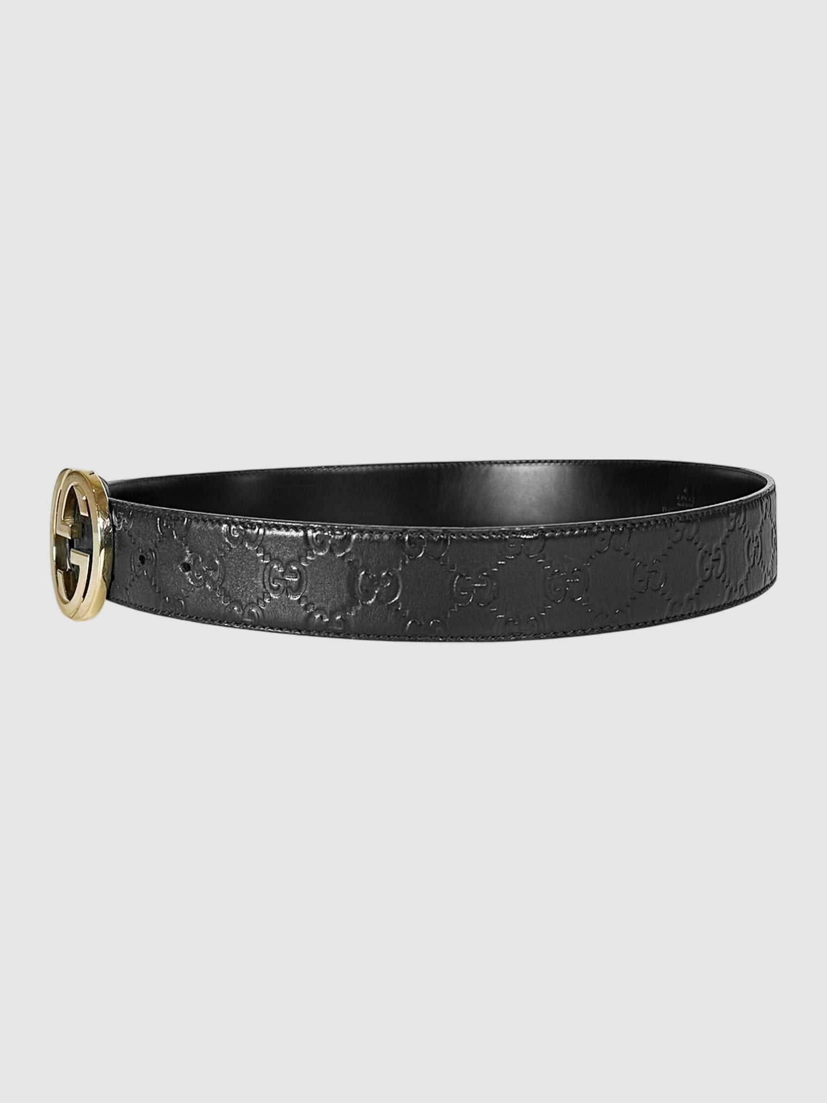 Guccissima Monogram Belt