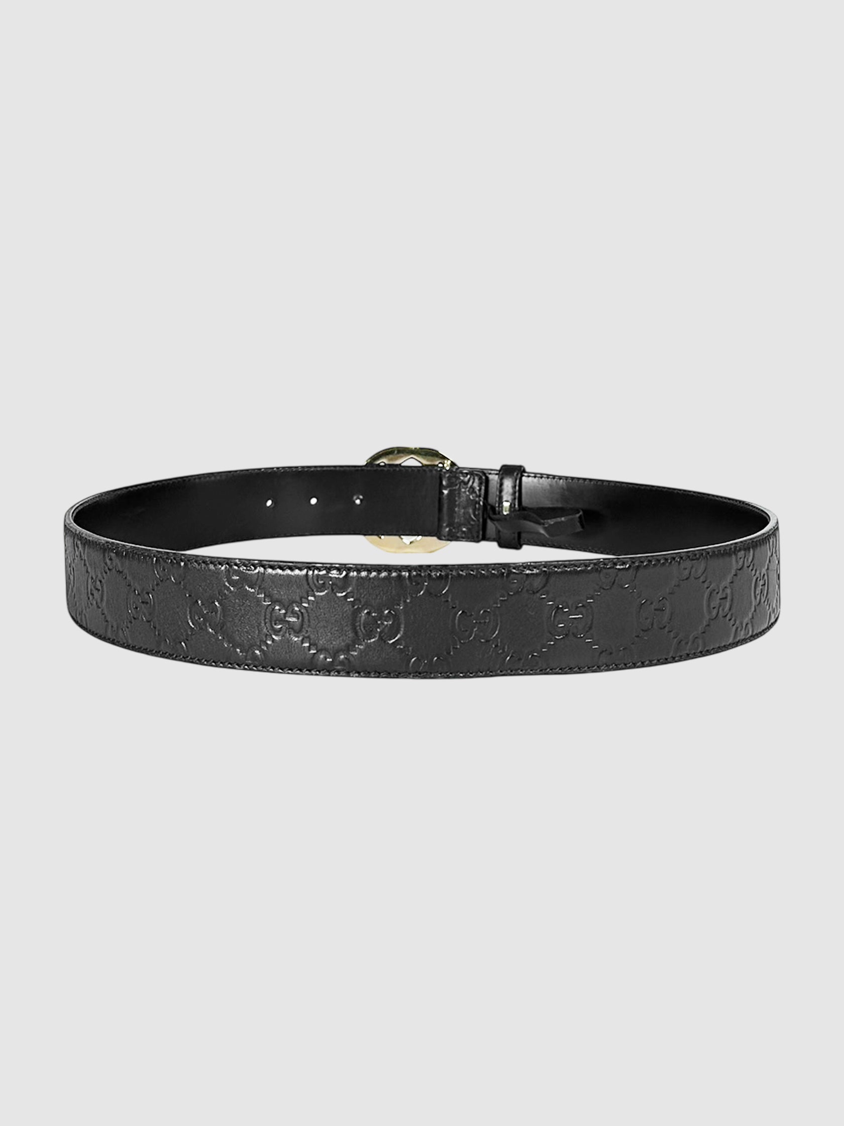 Guccissima Monogram Belt