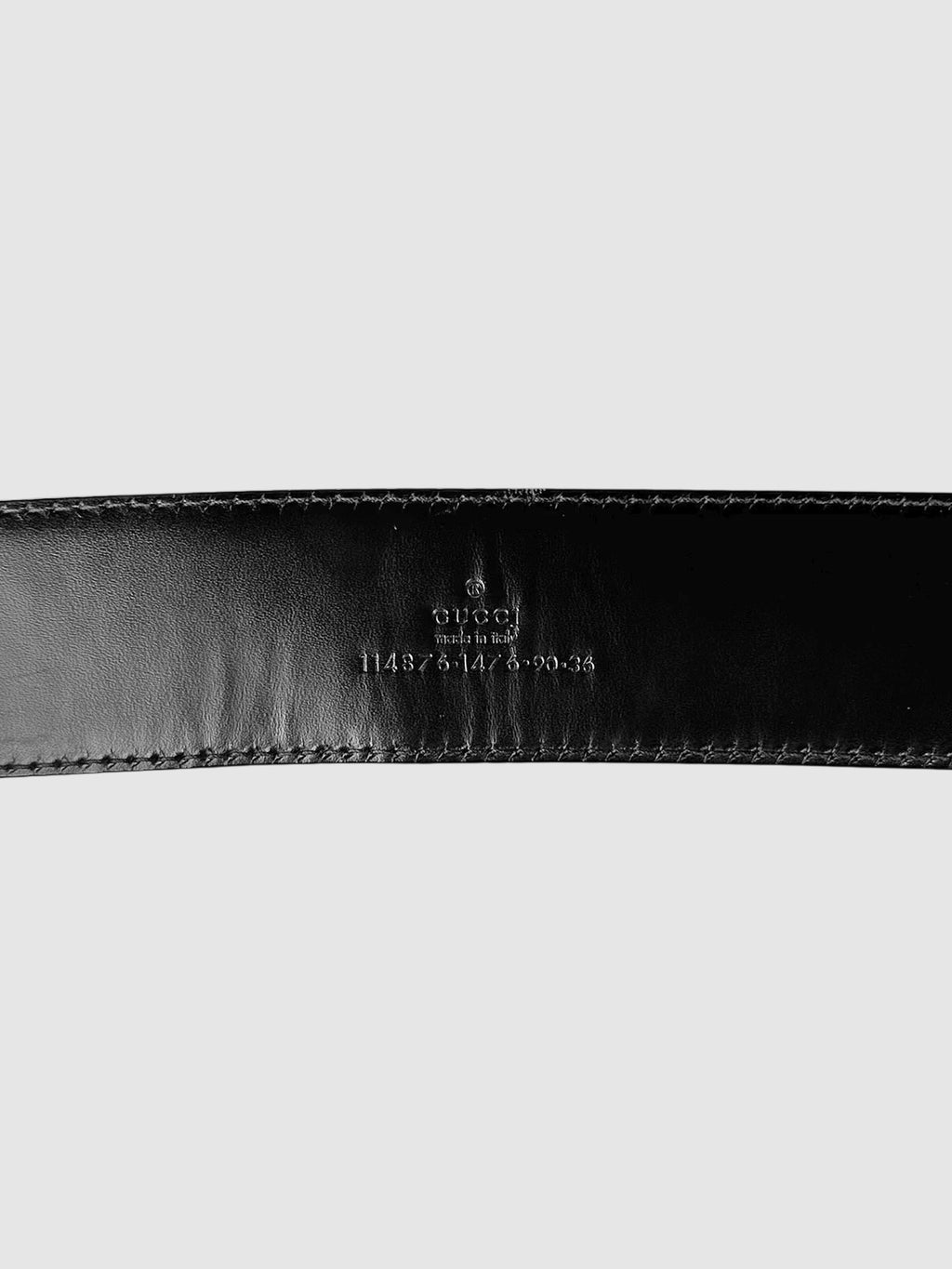 Guccissima Monogram Belt